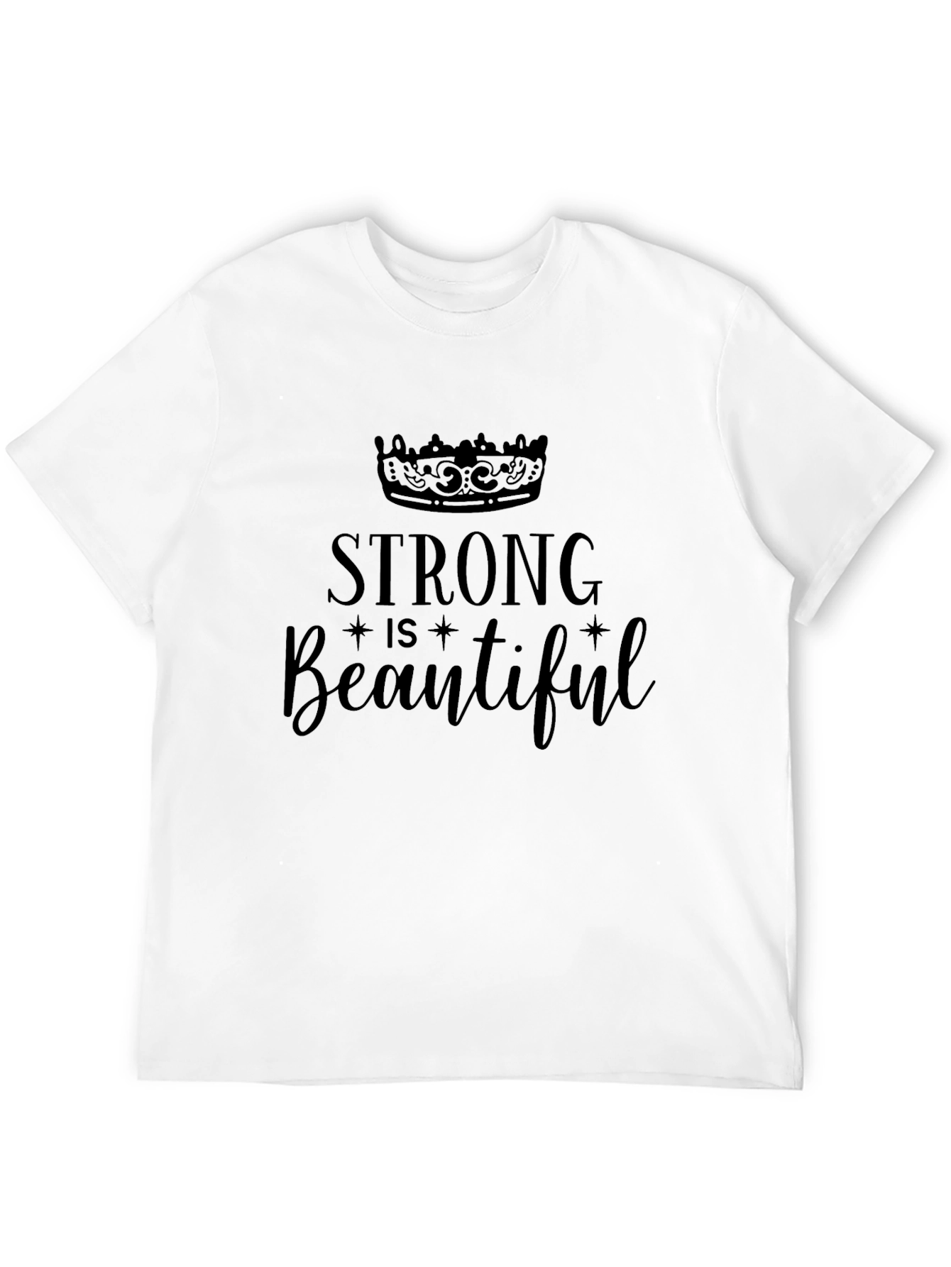 Black Strong is Beautiful Graphic Tee view 12