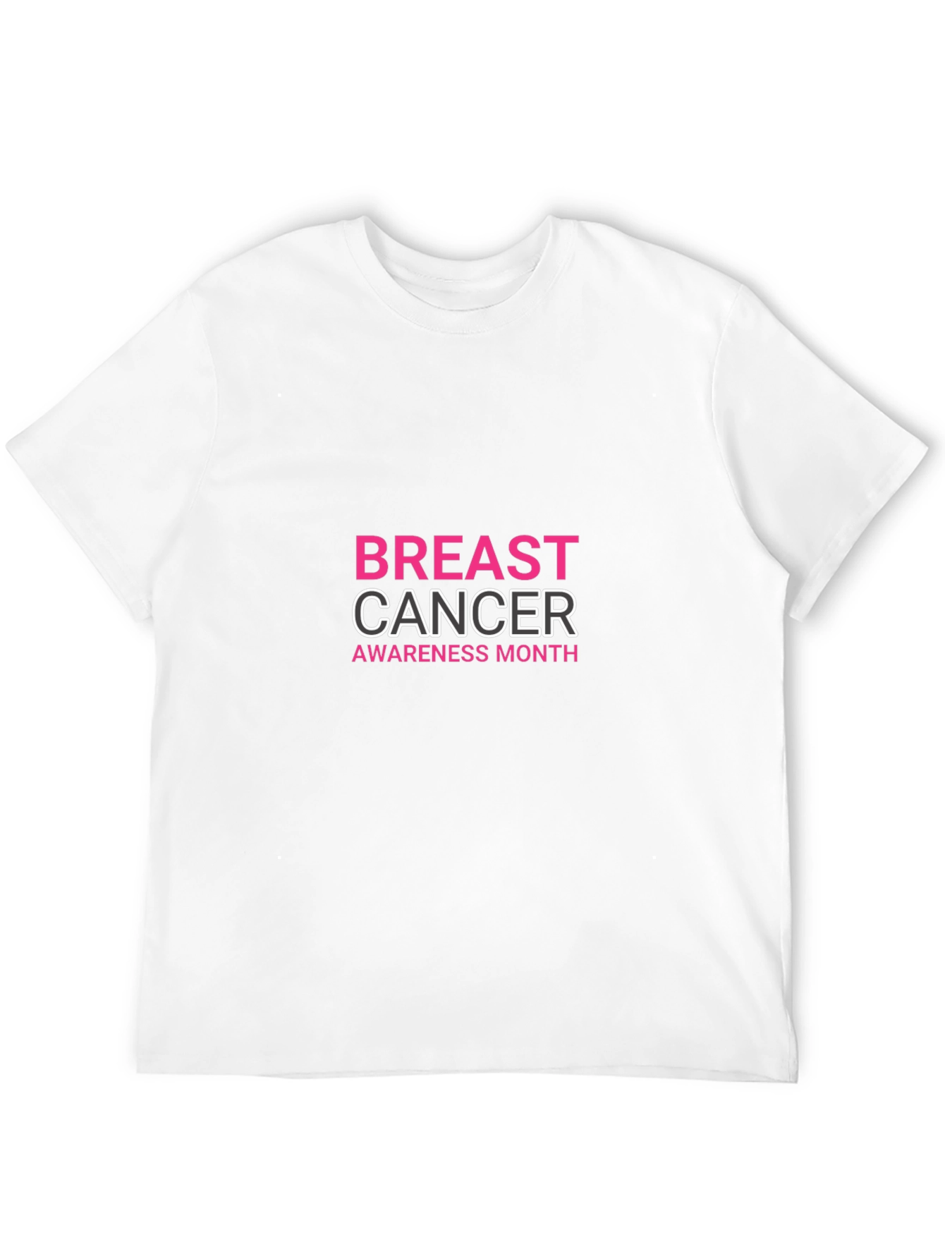 Black Breast Cancer Awareness Month T-Shirt view 12