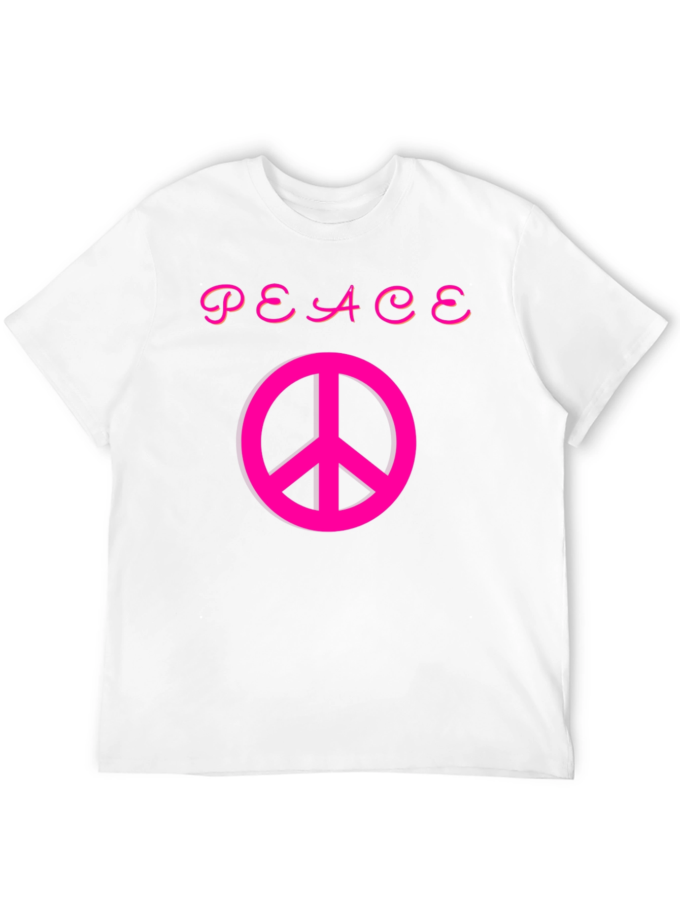 Black Peace Sign Graphic Tee - Stylish Comfort view 12