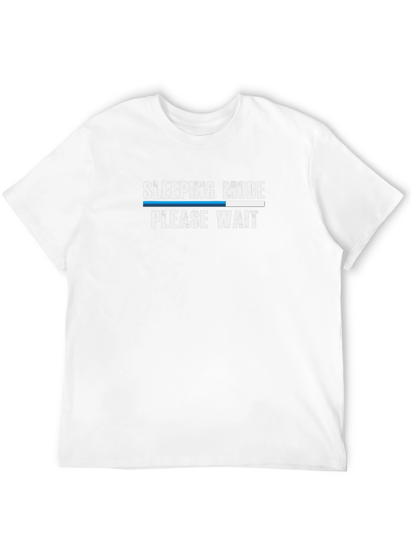 Black Sleeping Mode Funny Graphic T-Shirt view 12