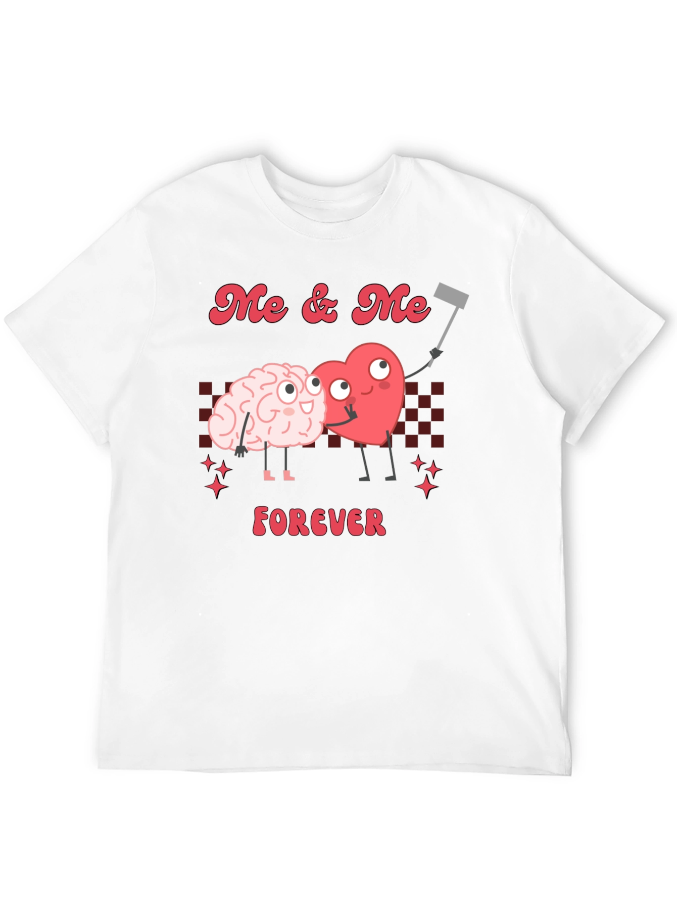 Black Me & Me Forever Graphic T-Shirt - Brain & Heart Love Tee view 12