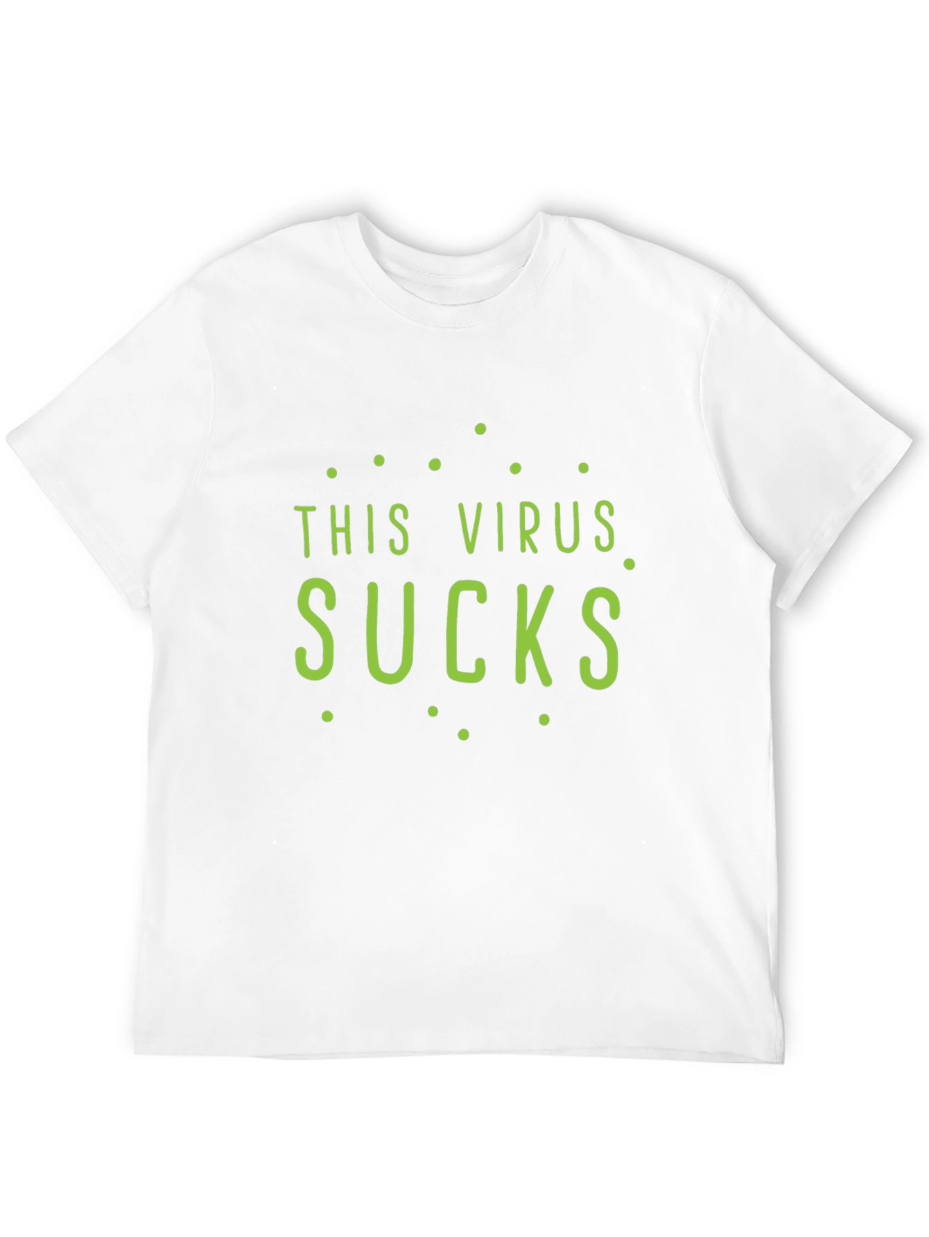 Black This Virus Sucks T-Shirt - Black Novelty Tee view 12