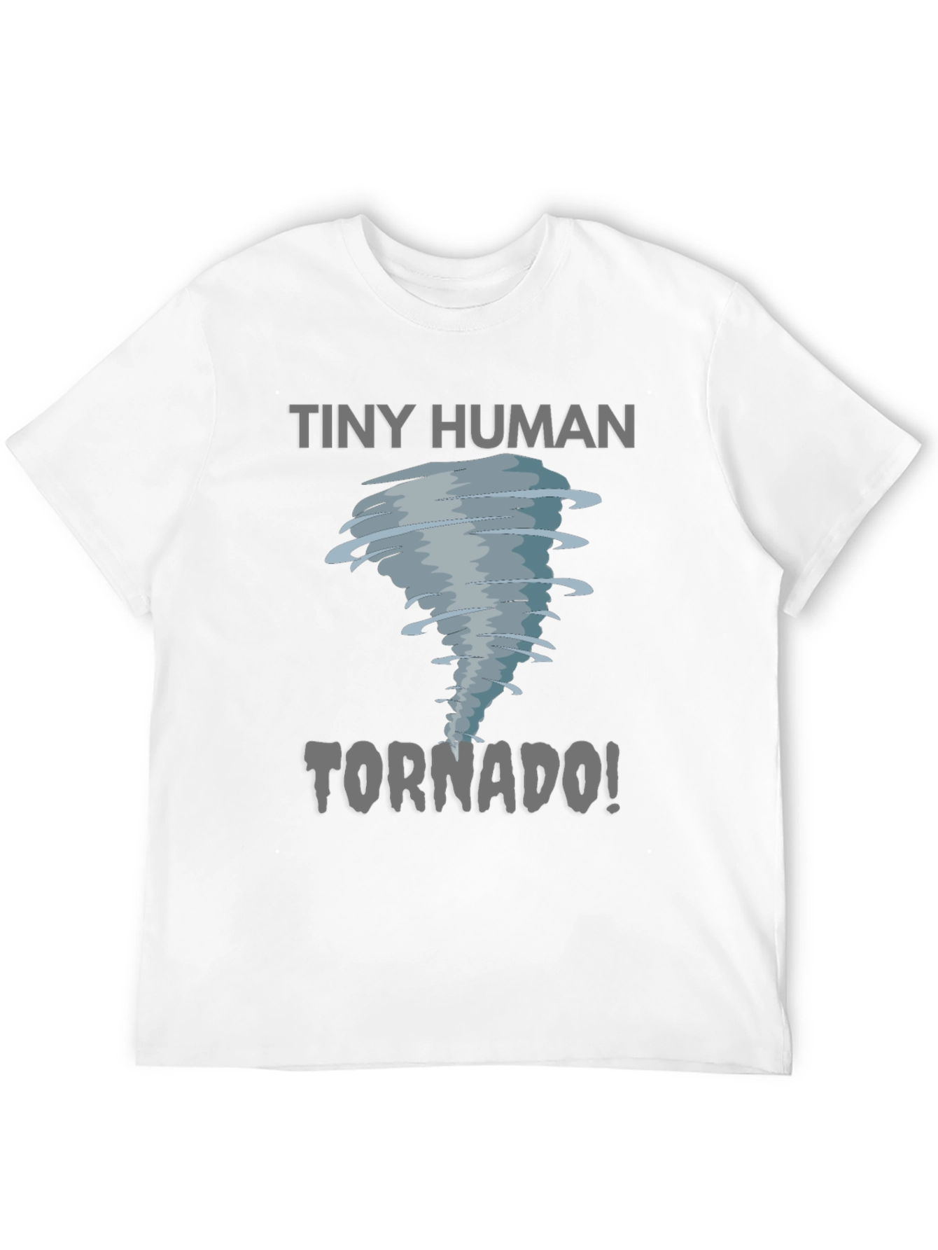 Black Tiny Human Tornado Graphic Tee view 12