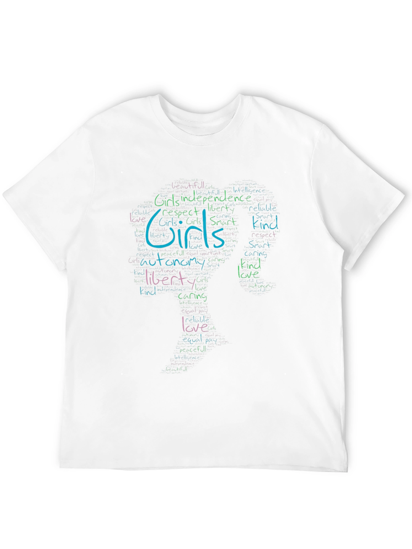 Black Empowering Girls T-Shirt - Independence, Love, Kindness view 12