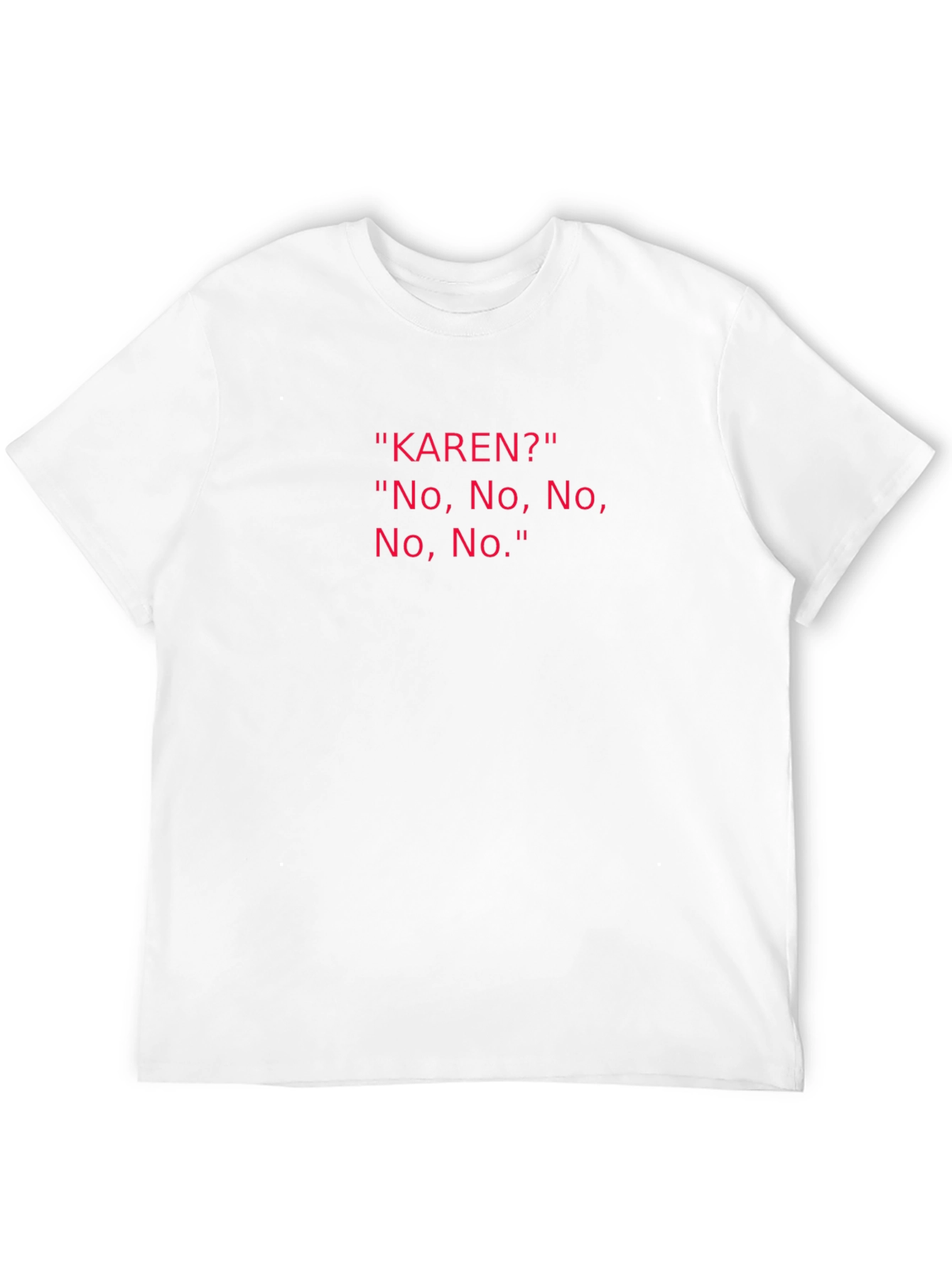 Black Funny "Karen? No, No, No" Graphic Tee view 12