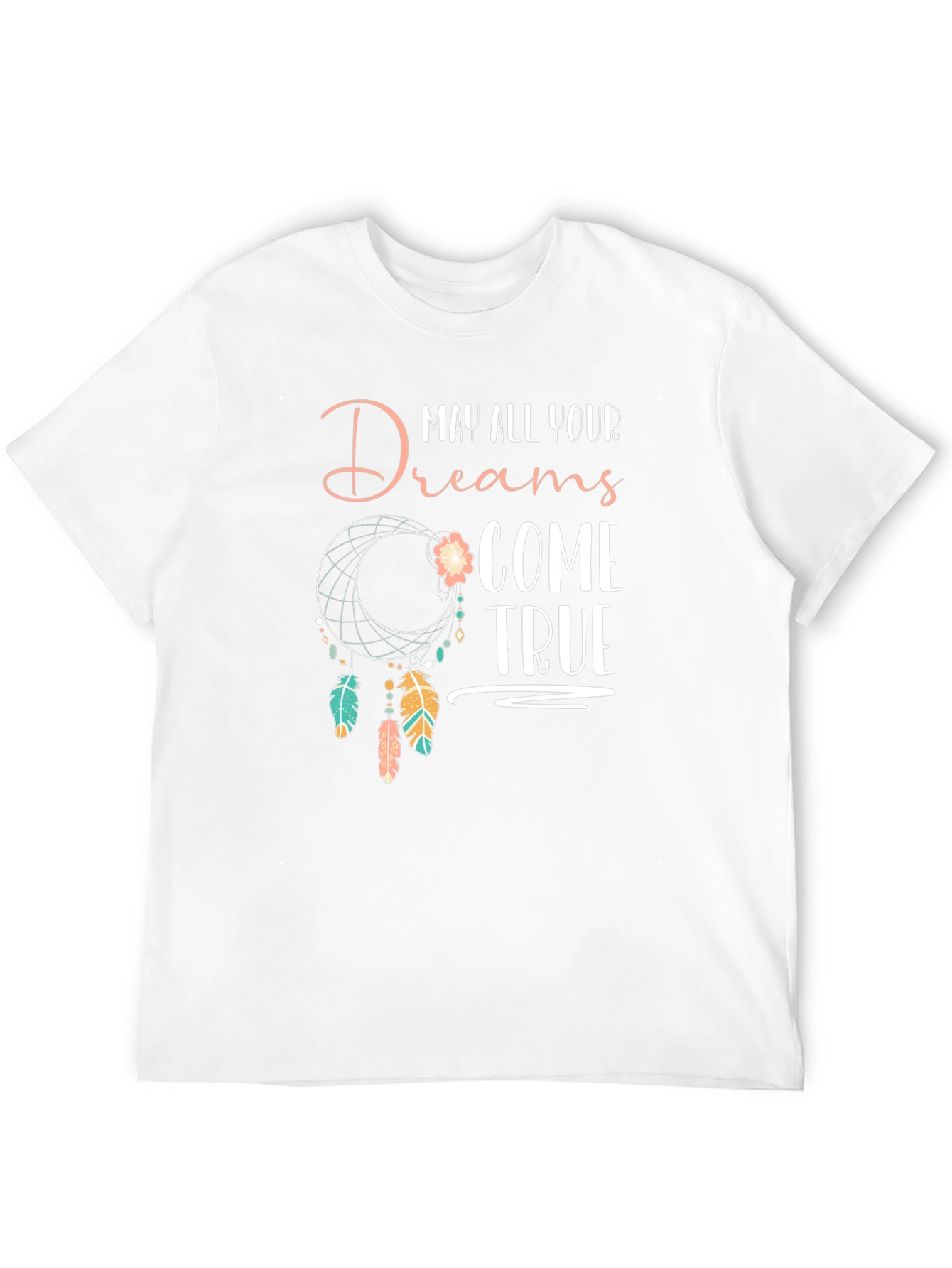 Black Dreamcatcher T-Shirt - May All Your Dreams Come True view 12