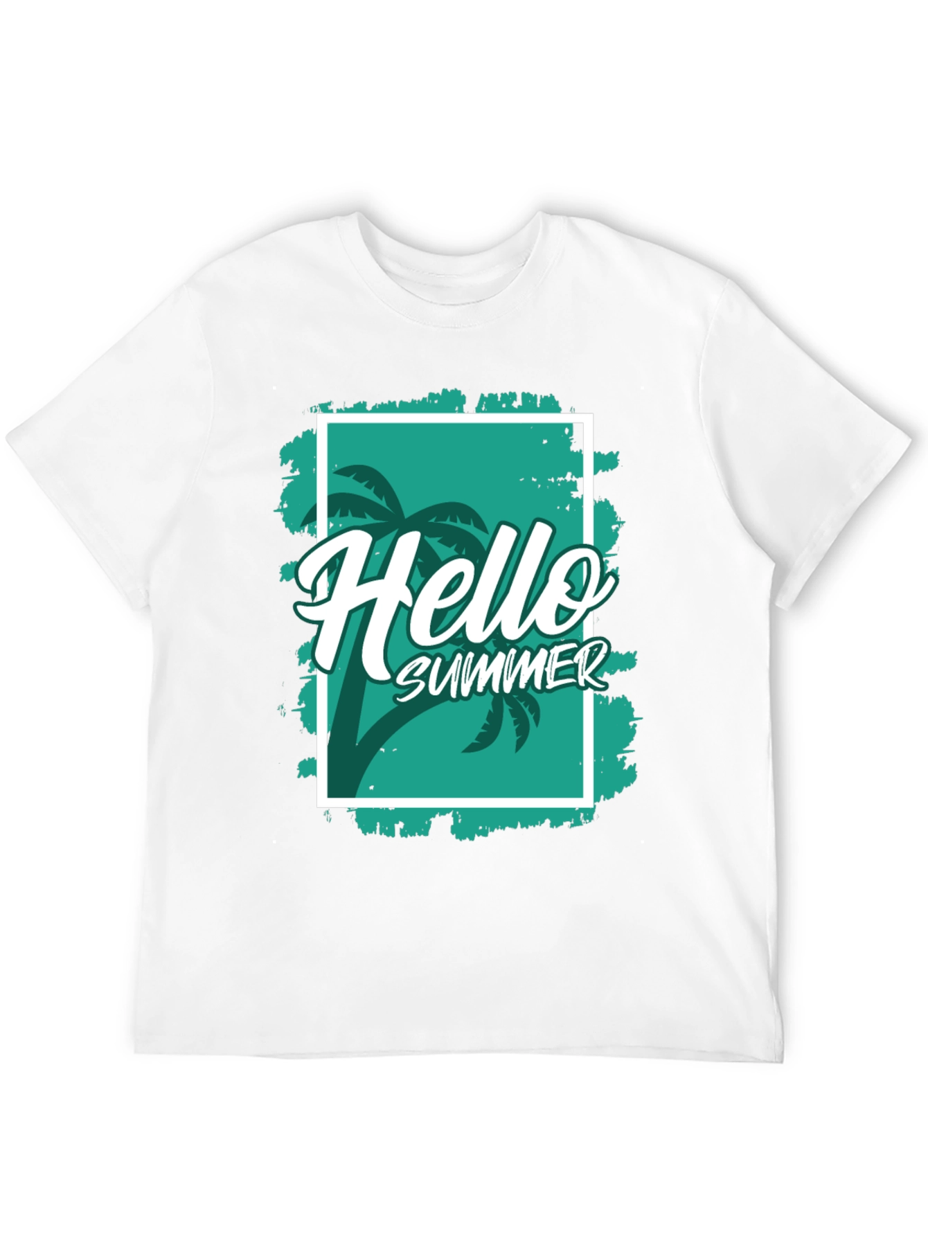 Black Hello Summer Black T-Shirt view 12