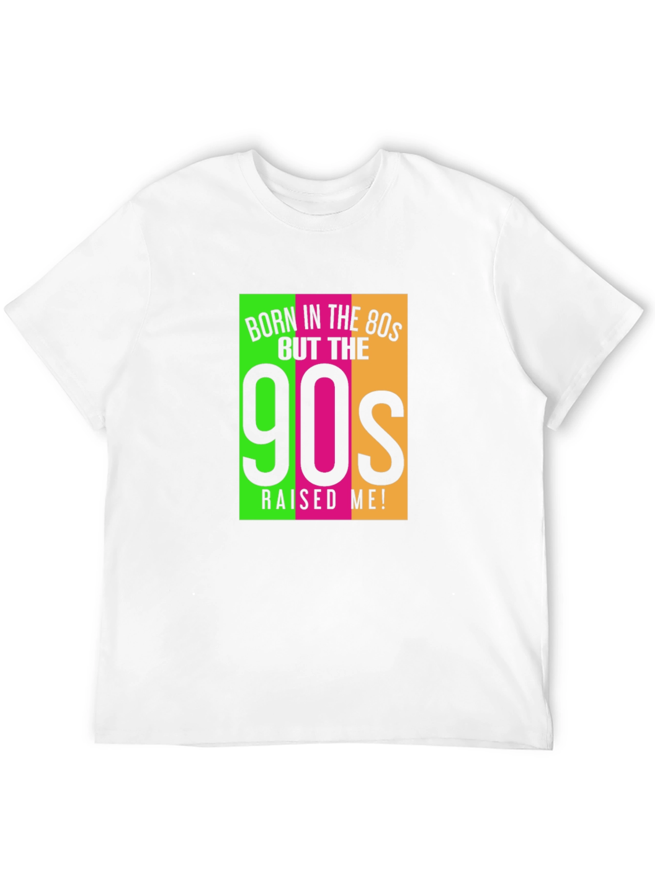 Black Born in the 80s 90s Raised Me Graphic Tee view 12