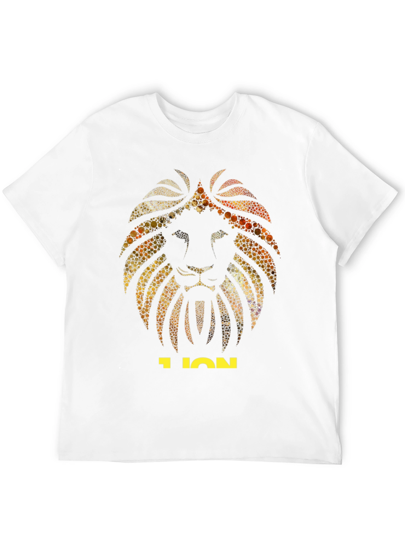 Black Lion Graphic Black T-Shirt - Stylish Animal Print Tee view 12