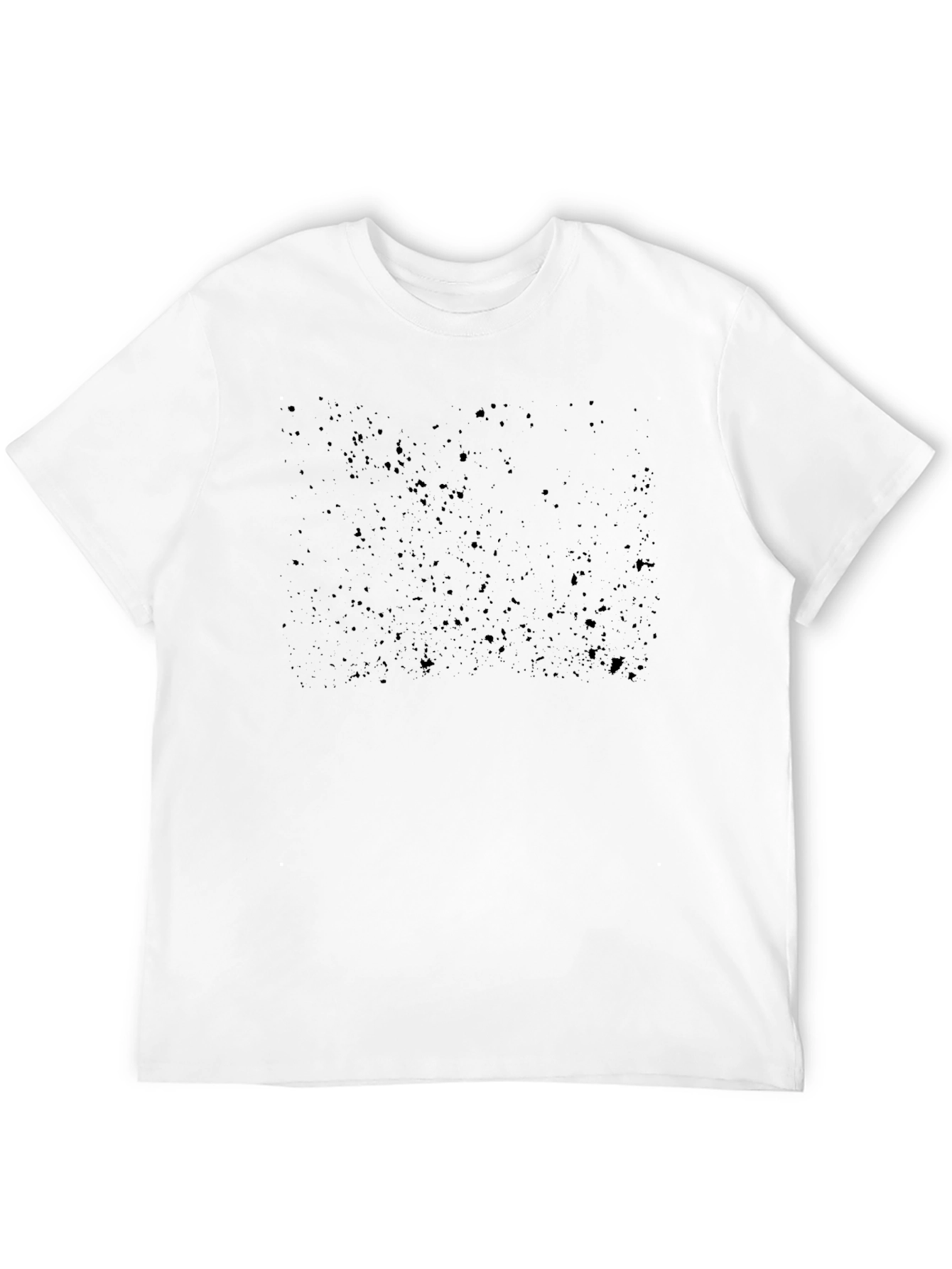 Black Men's Black Crew Neck T-Shirt - Casual Style view 12