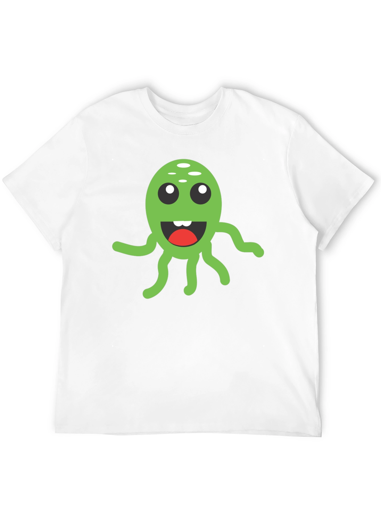 Black Green Alien Graphic Tee - Fun & Unique Design view 12