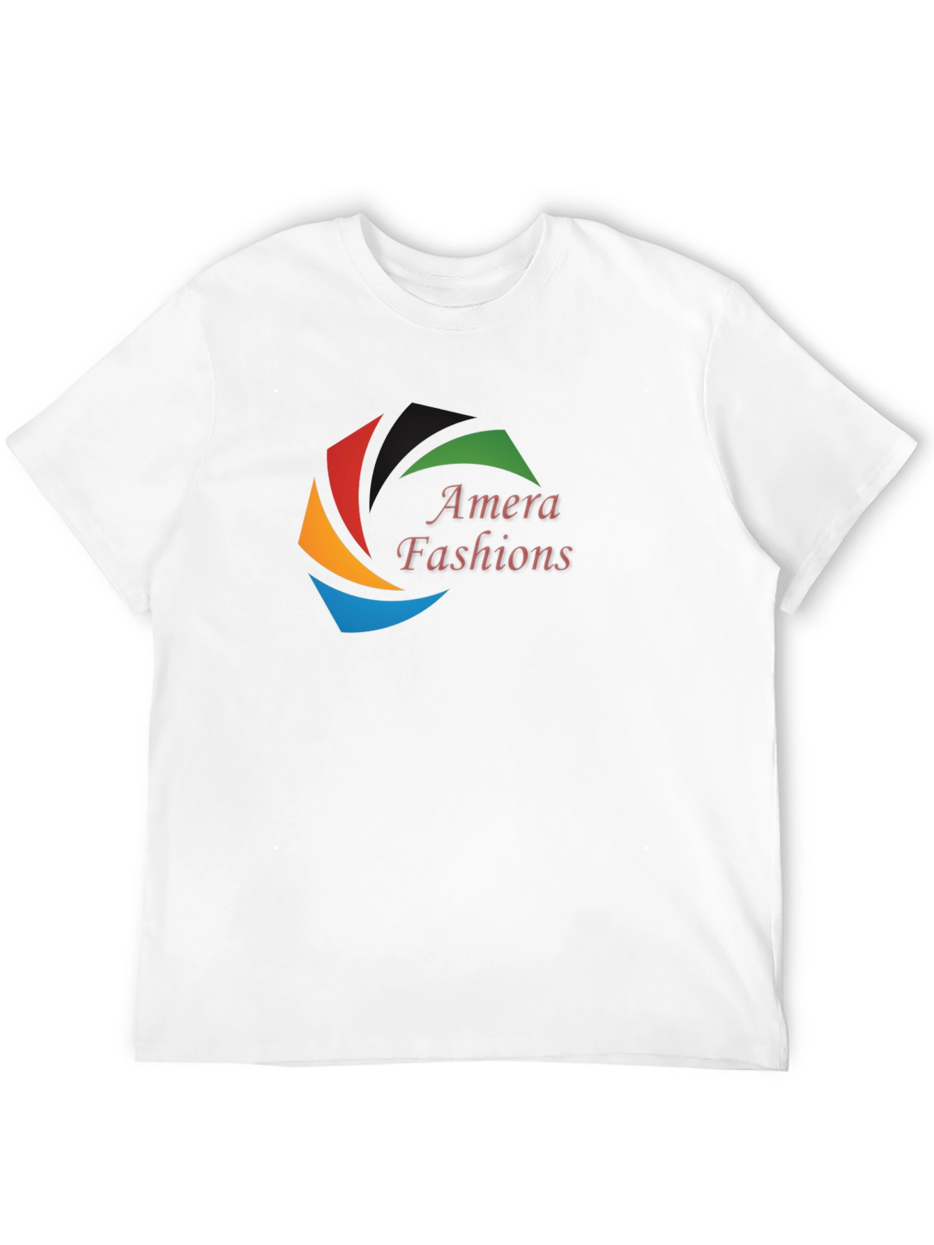 Black Men's Black Graphic T-Shirt - Amara Fashions view 12