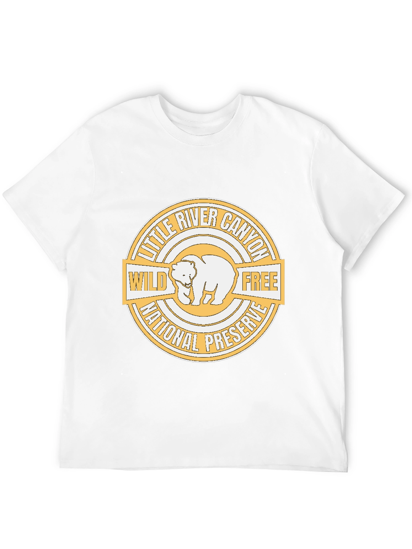 Black Little River Canyon T-Shirt - Wild & Free National Preserve view 12