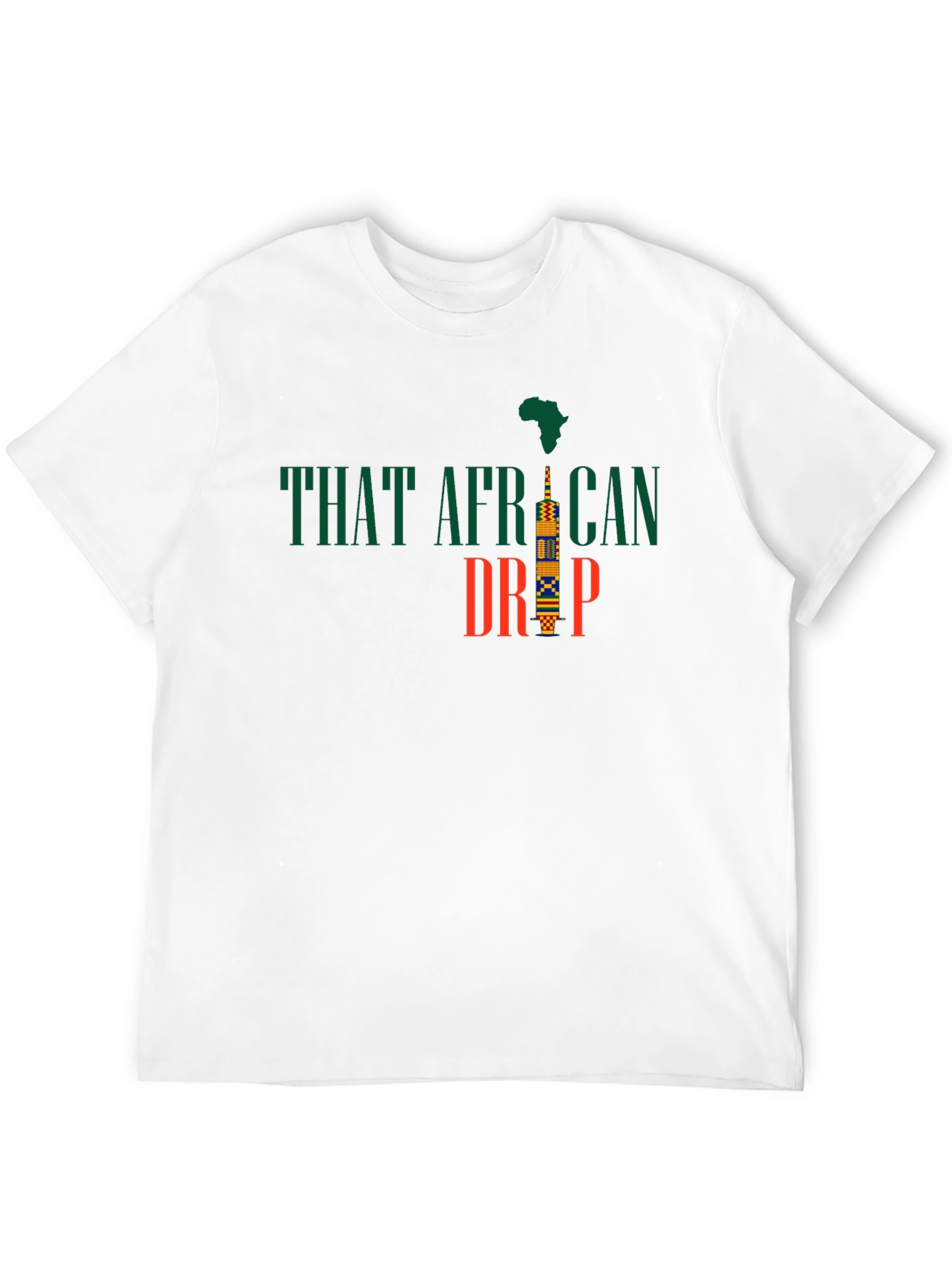 Black That African Drip Graphic T-Shirt view 12