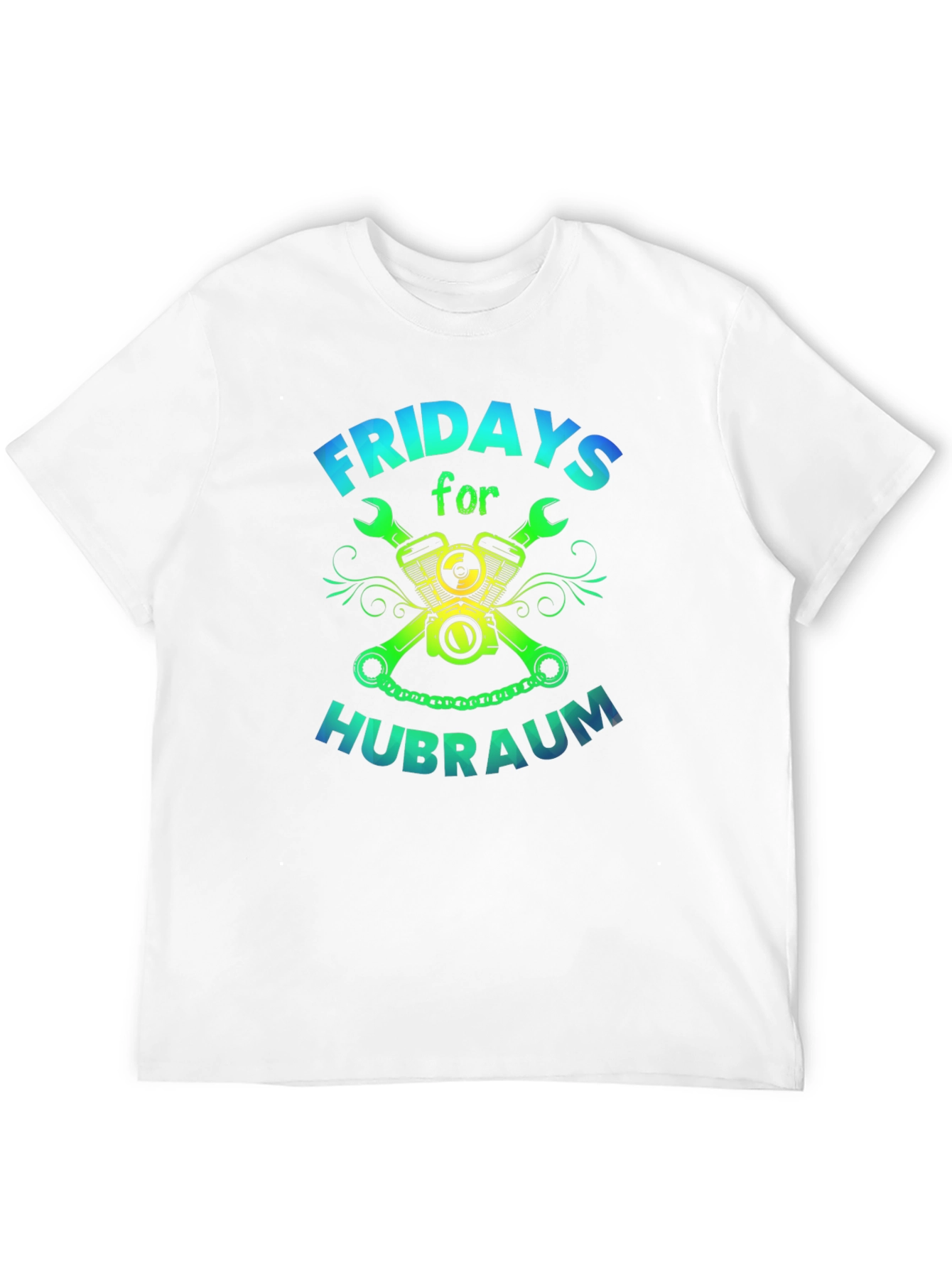 Fridays Hubraum T-Shirt - Mechanic & Car Enthusiast - 12