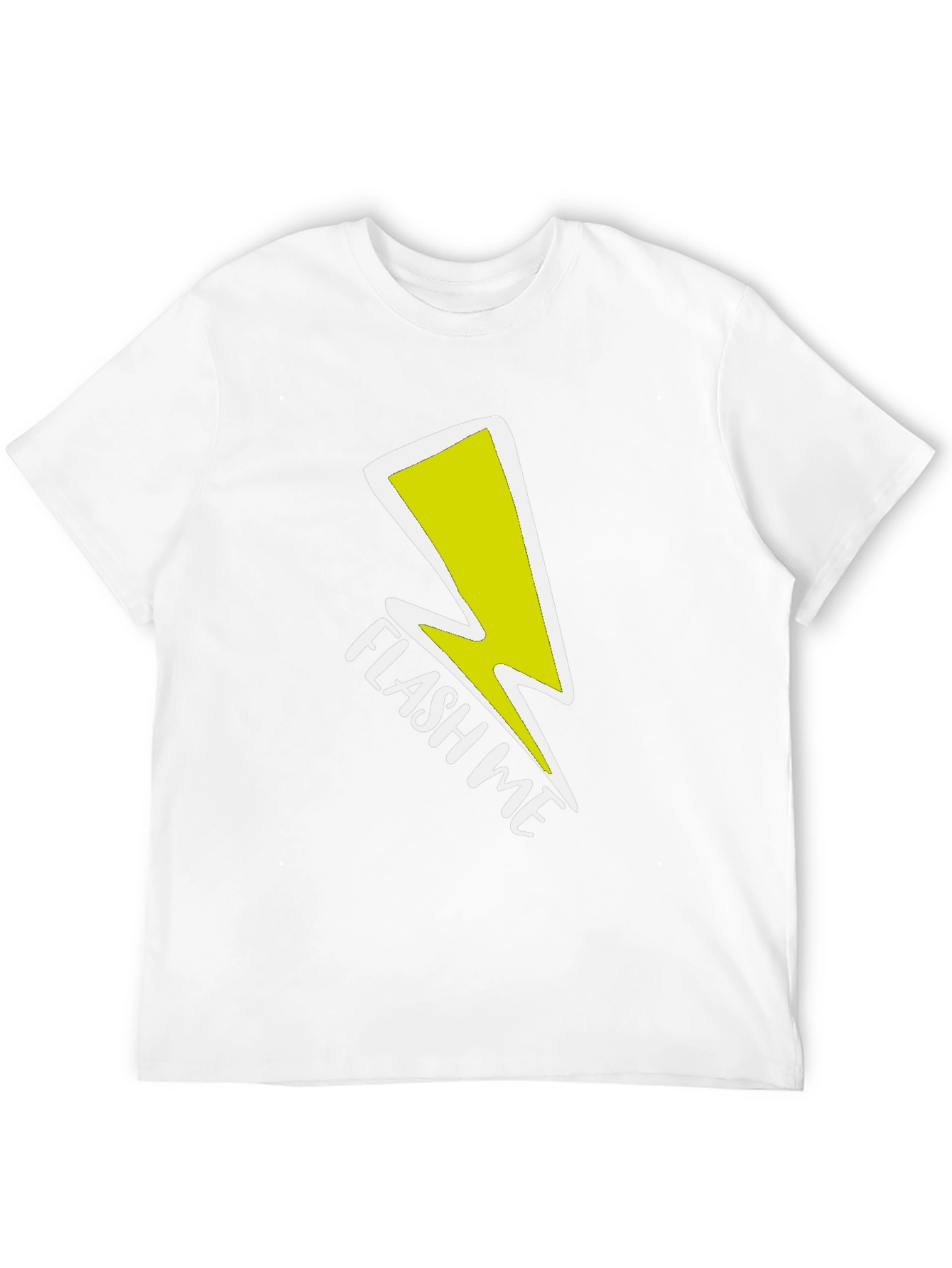 Black Flash Me Graphic Tee - Bold Statement Shirt view 12