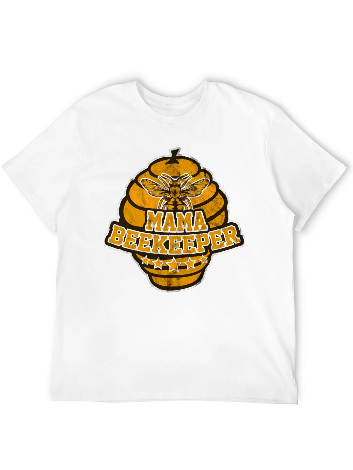 Black Mama Beekeeper Graphic T-Shirt view 12