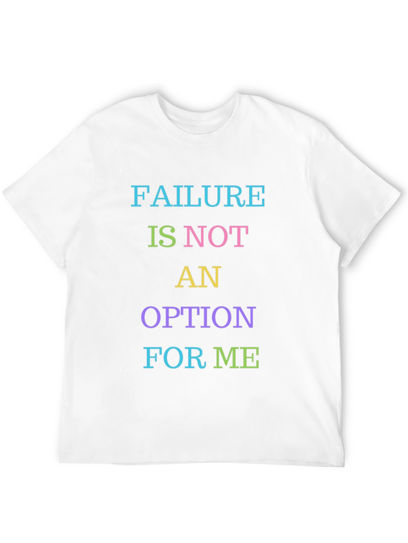 Black Failure is Not an Option T-Shirt view 12