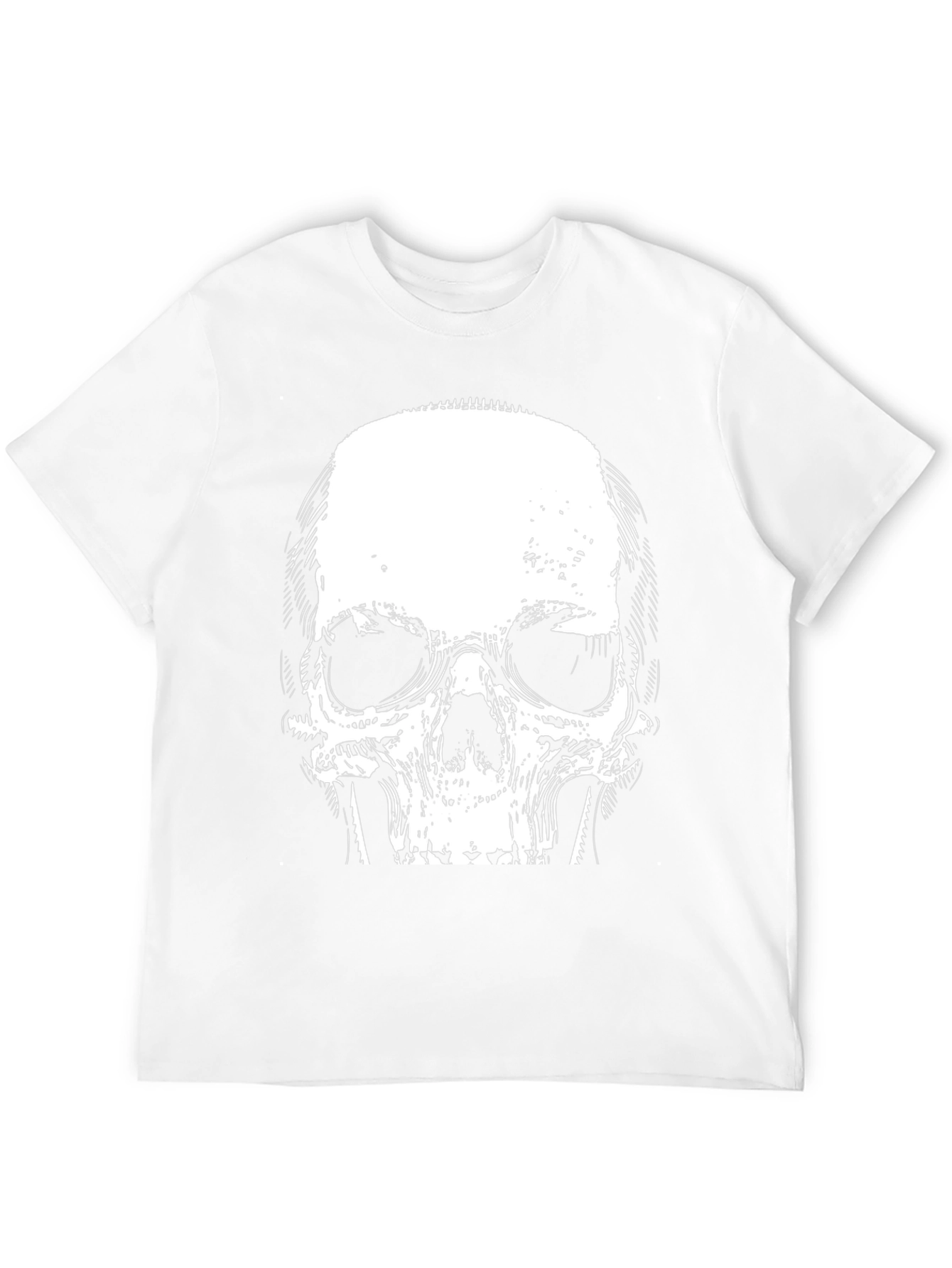 Black Skull Graphic Black T-Shirt view 12