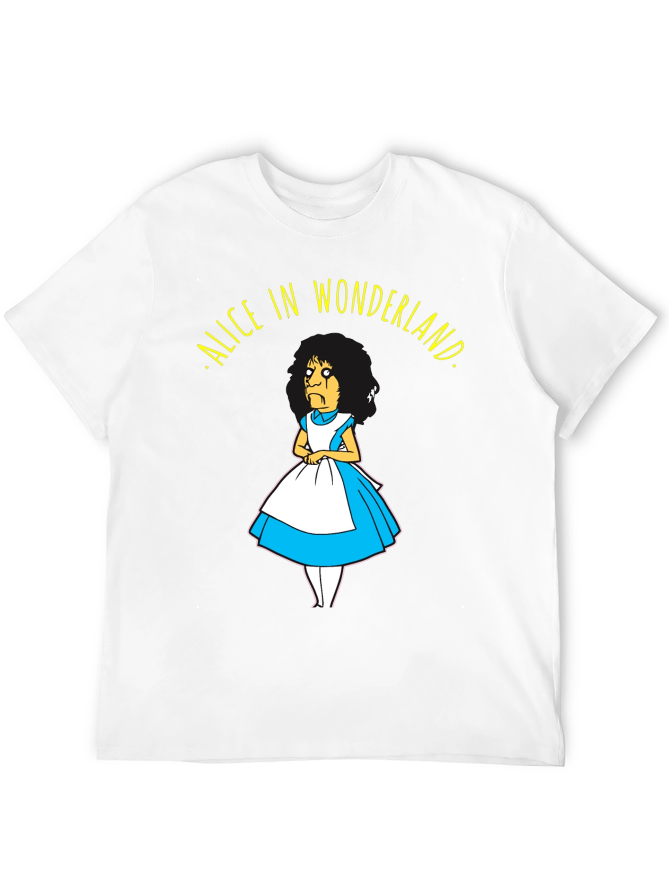 Black Bob's Burgers Alice in Wonderland T-Shirt view 12