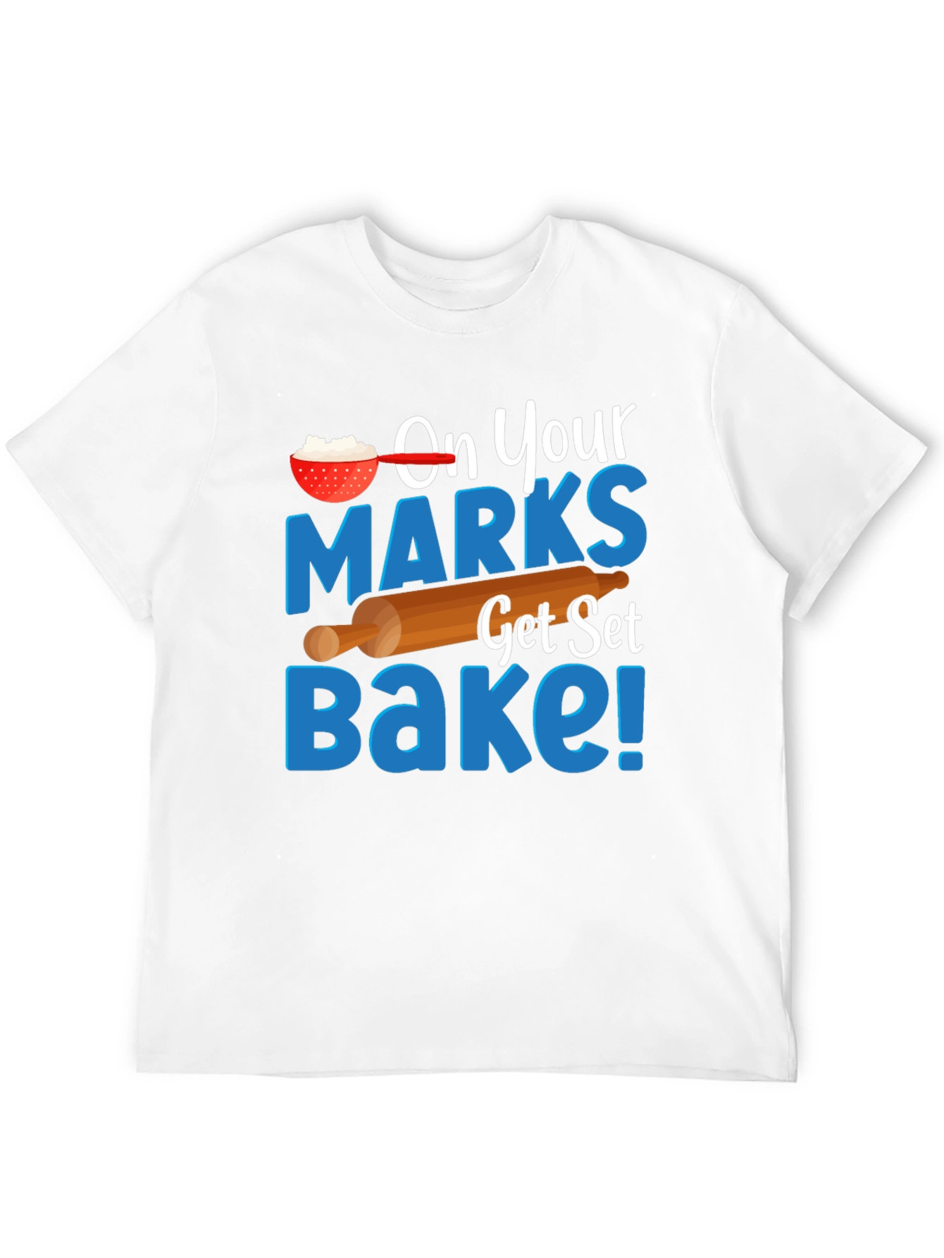 Black On Your Marks Get Set Bake! T-Shirt view 12