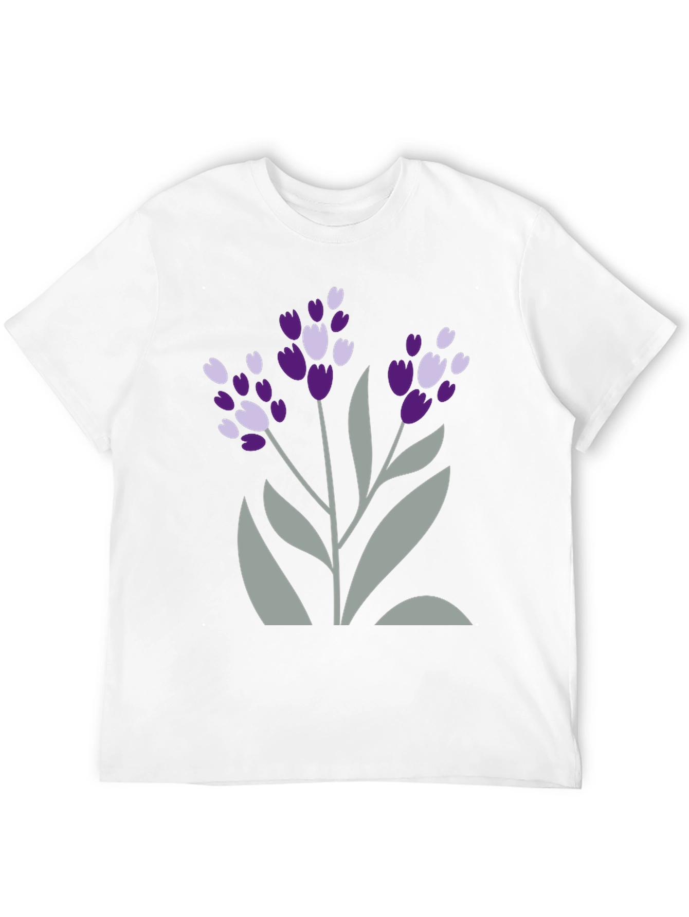 Black Floral Graphic Tee - Black Casual Shirt view 12