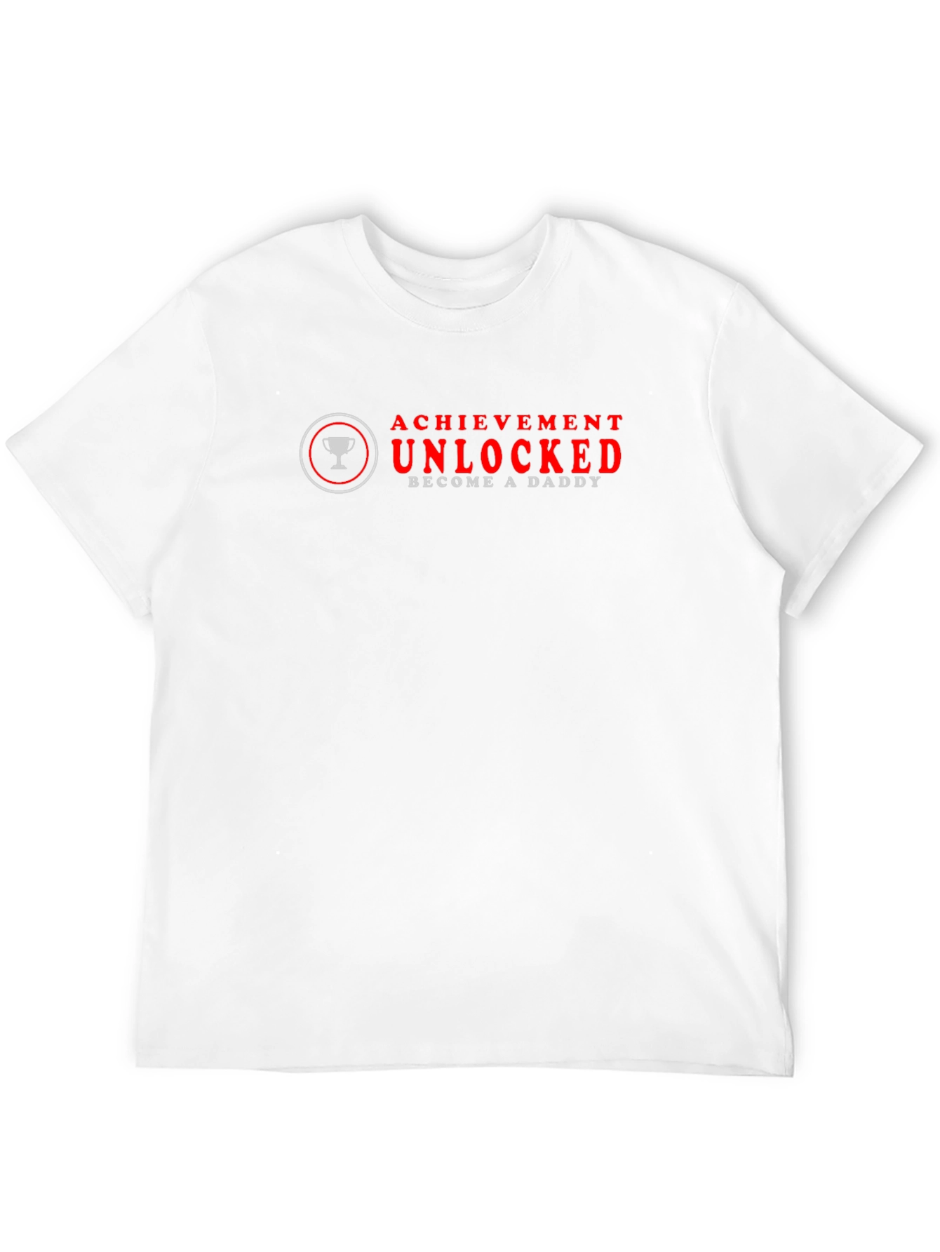 Black Achievement Unlocked Become A Daddy Graphic Tee view 12