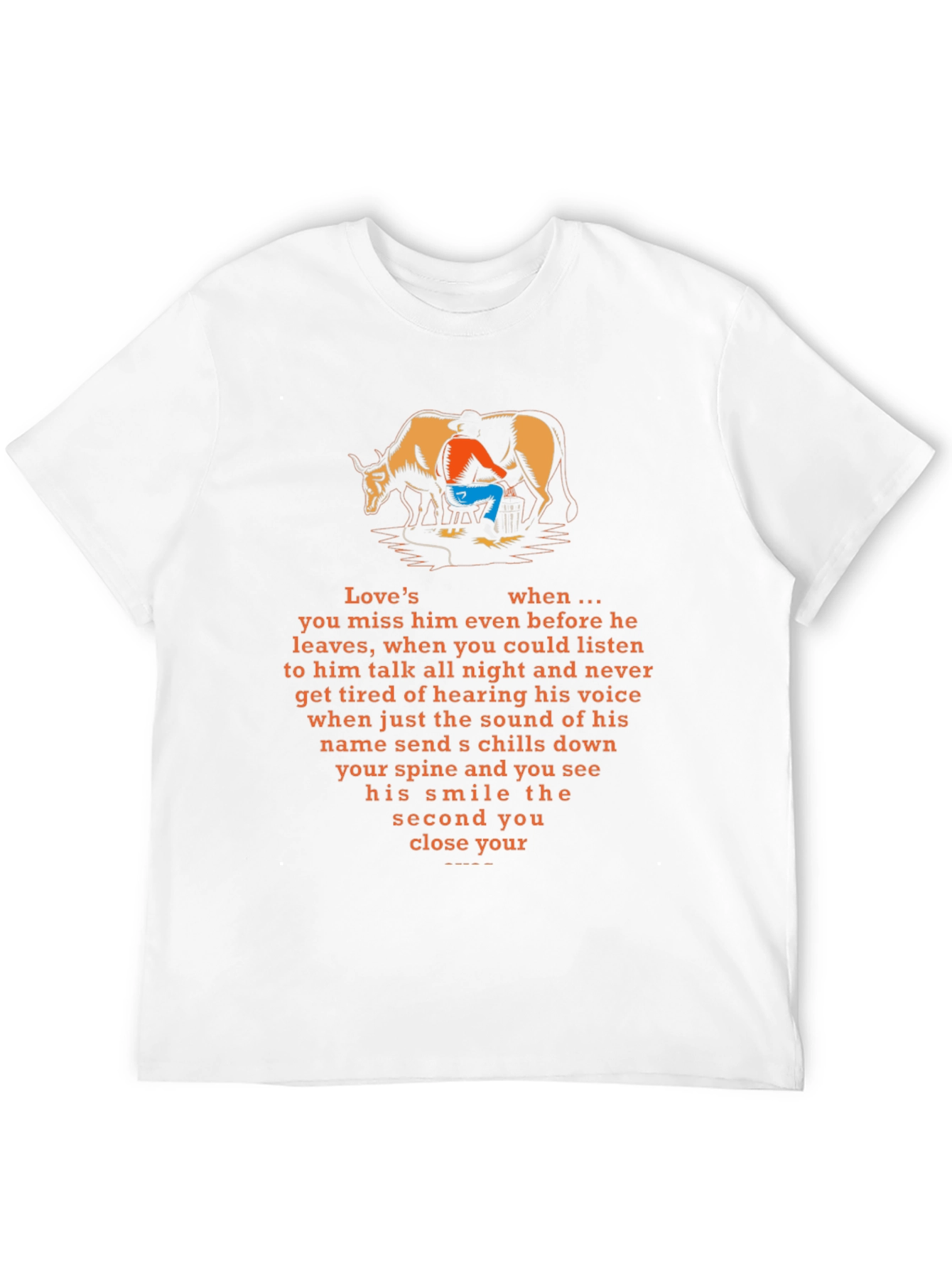 Black Cowboy Love Graphic Tee - Unisex view 12