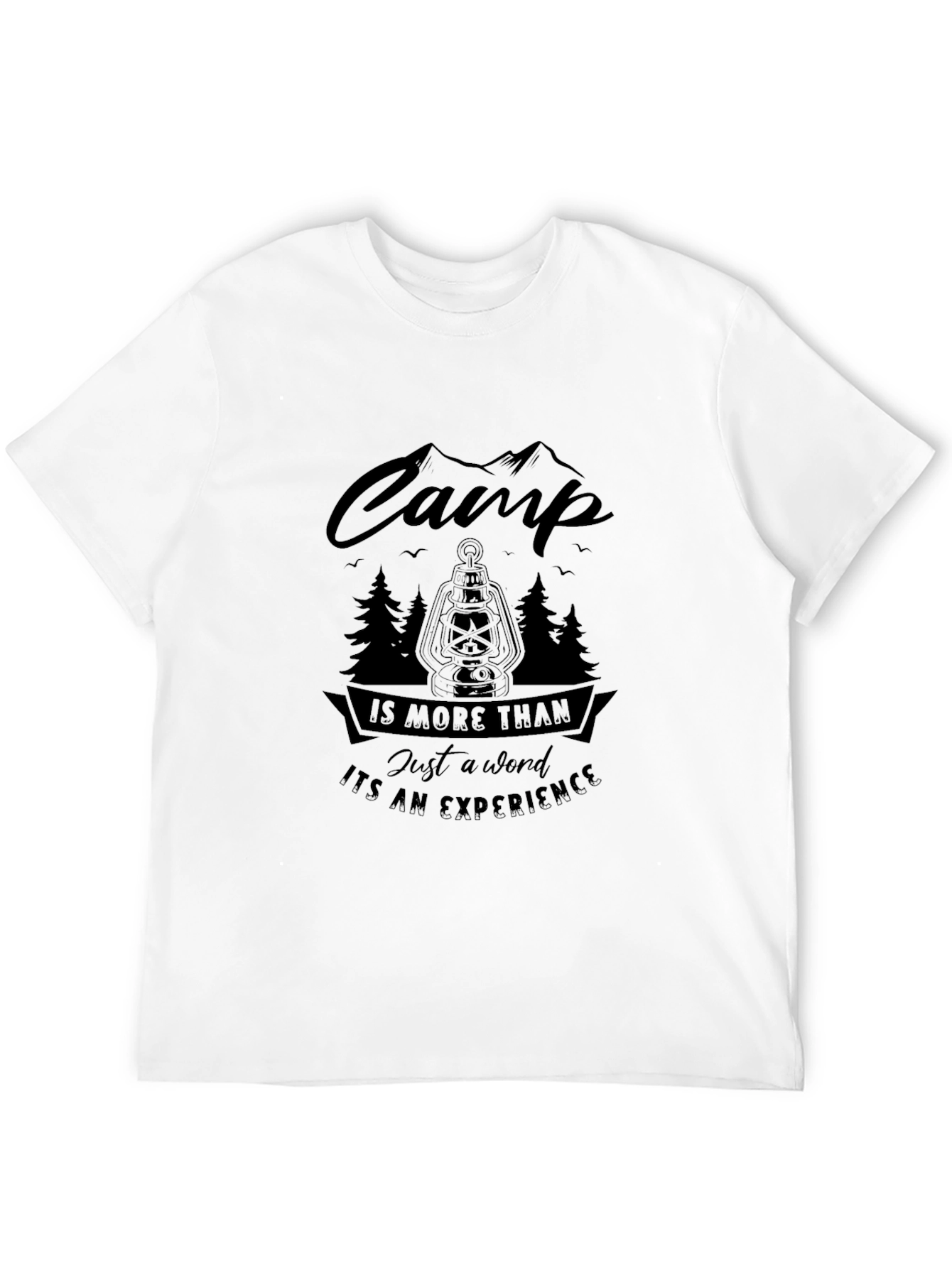 Black Camp Experience Graphic Tee - Black view 12