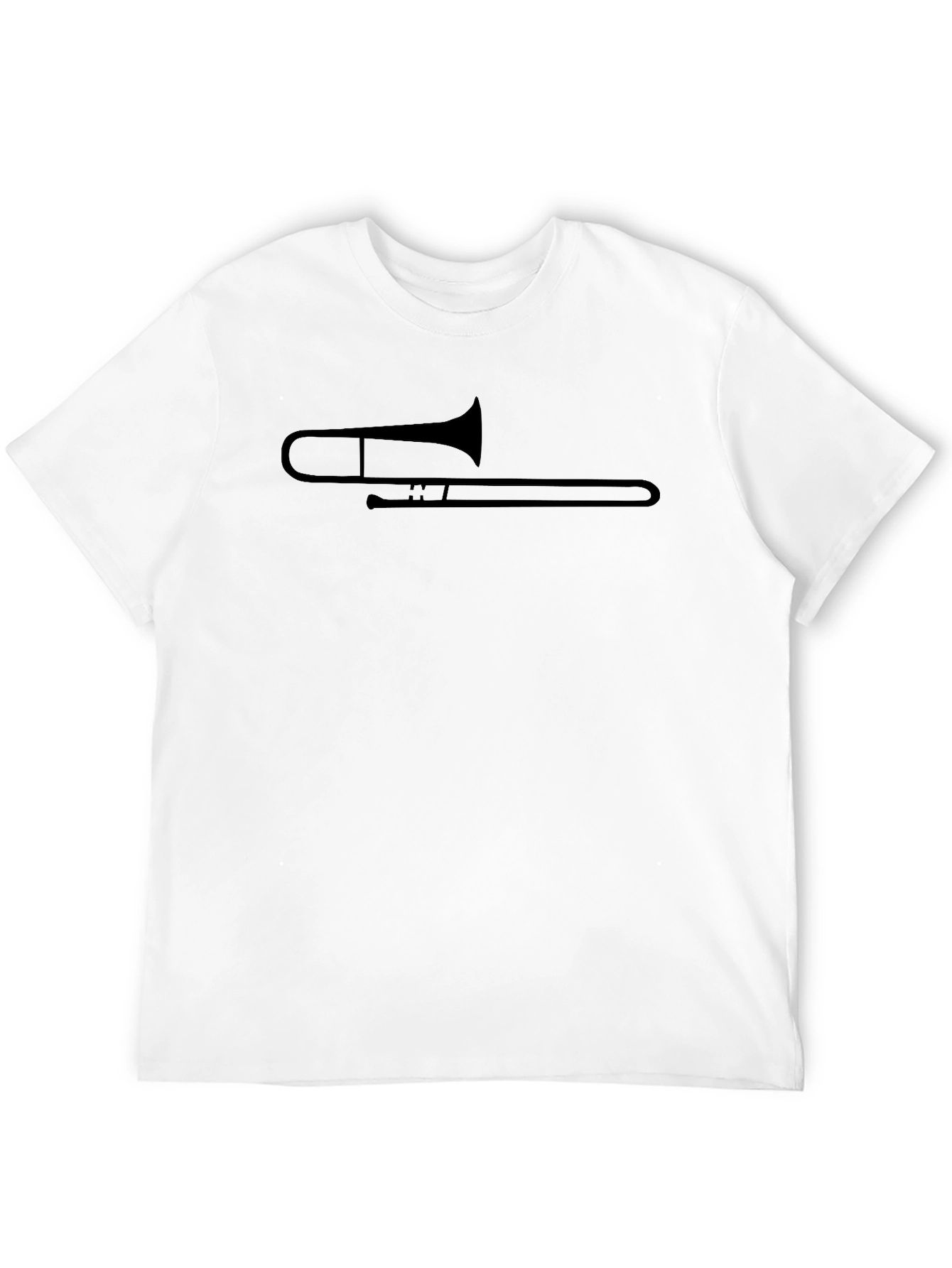 Black Trombone Graphic Tee - Black view 12