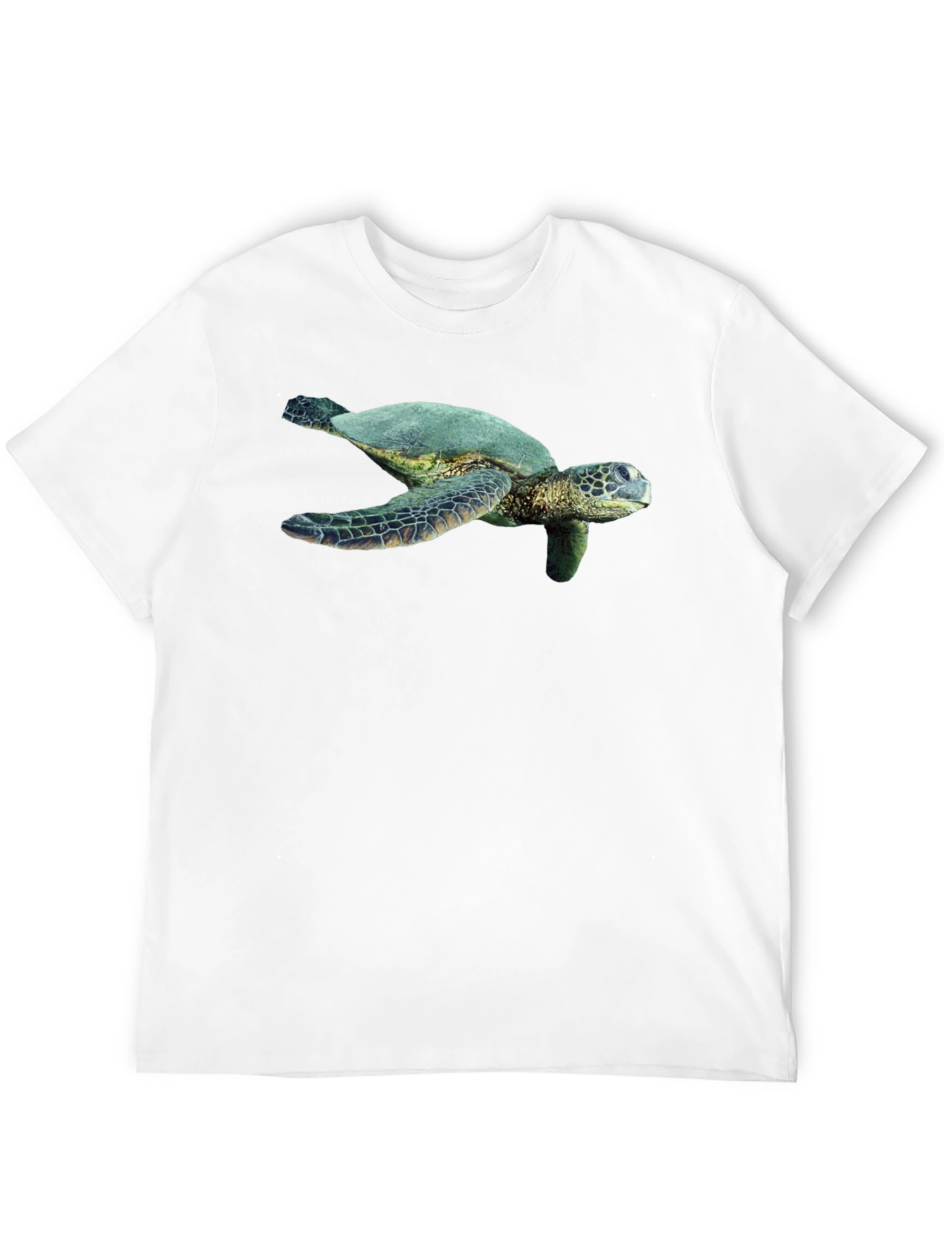 Black Sea Turtle Graphic Black T-Shirt view 12