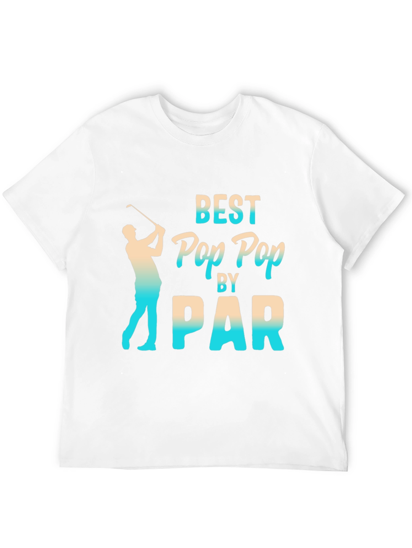 Black Best Pop Pop by Par T-Shirt - Golf Lover Gift view 12