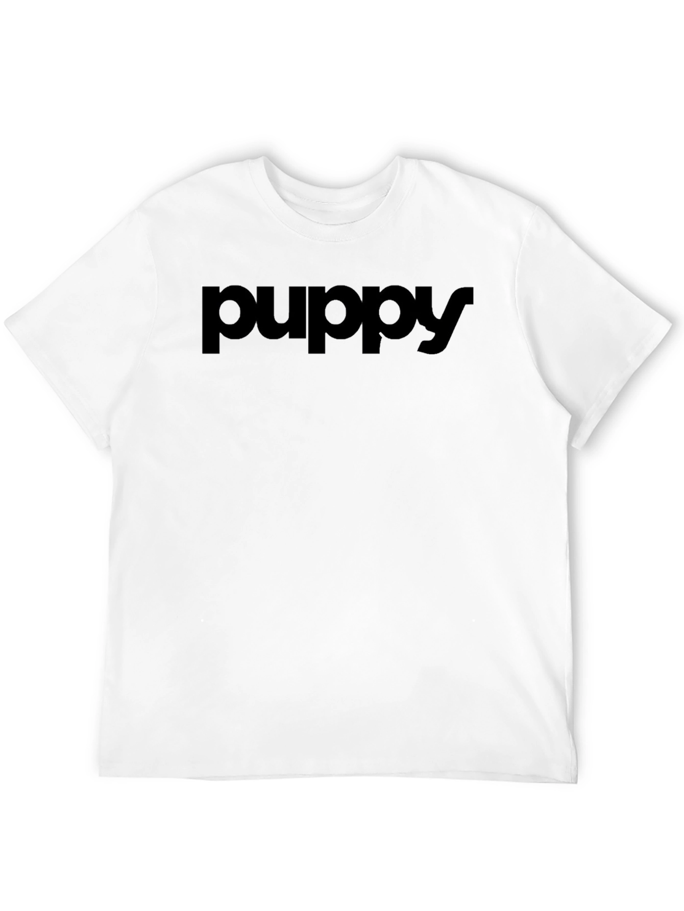 Black Puppy Black T-Shirt - Casual Style view 12