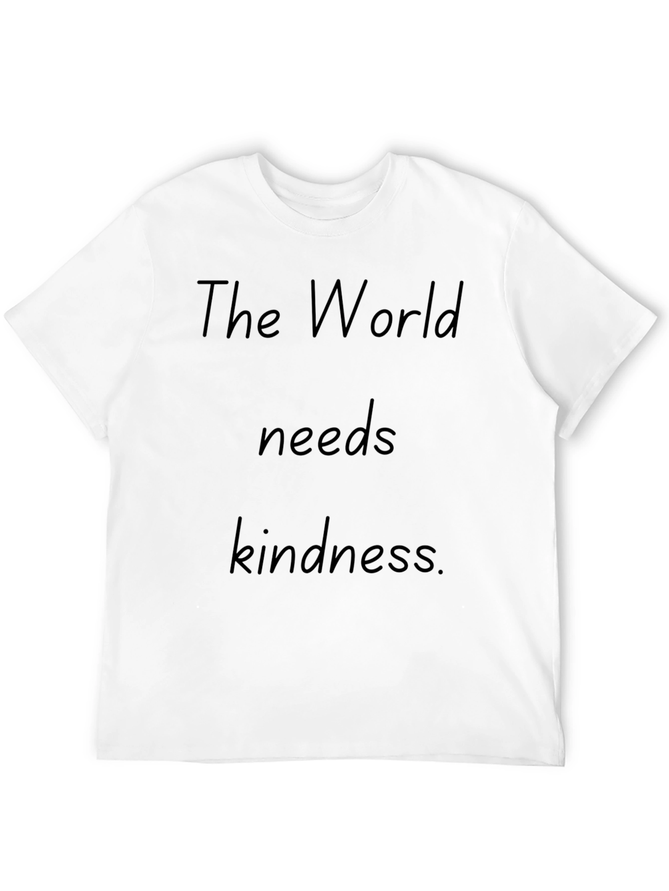 Black Kindness Message T-Shirt view 12