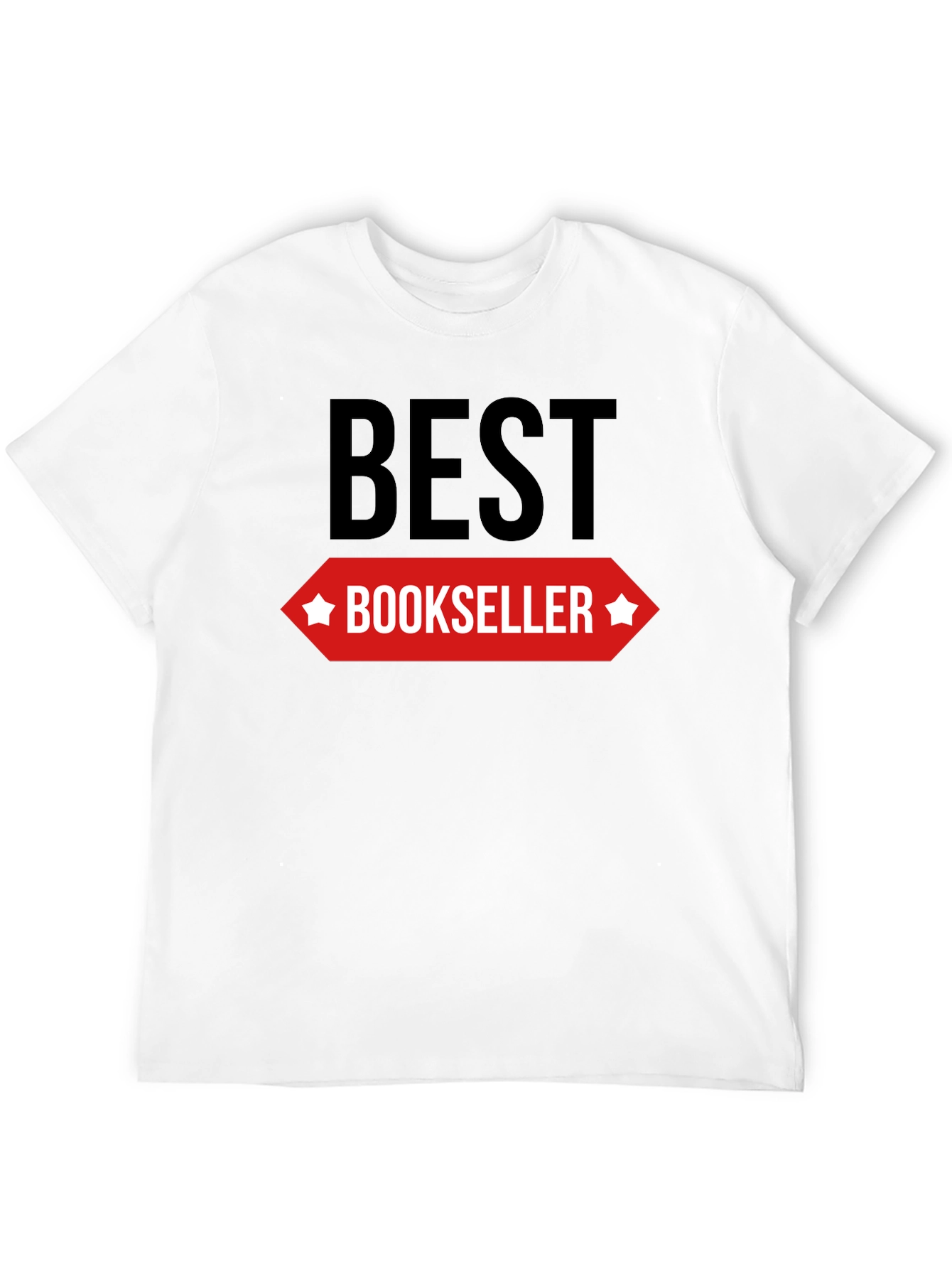 Black Best Bookseller Graphic Tee - Black view 12