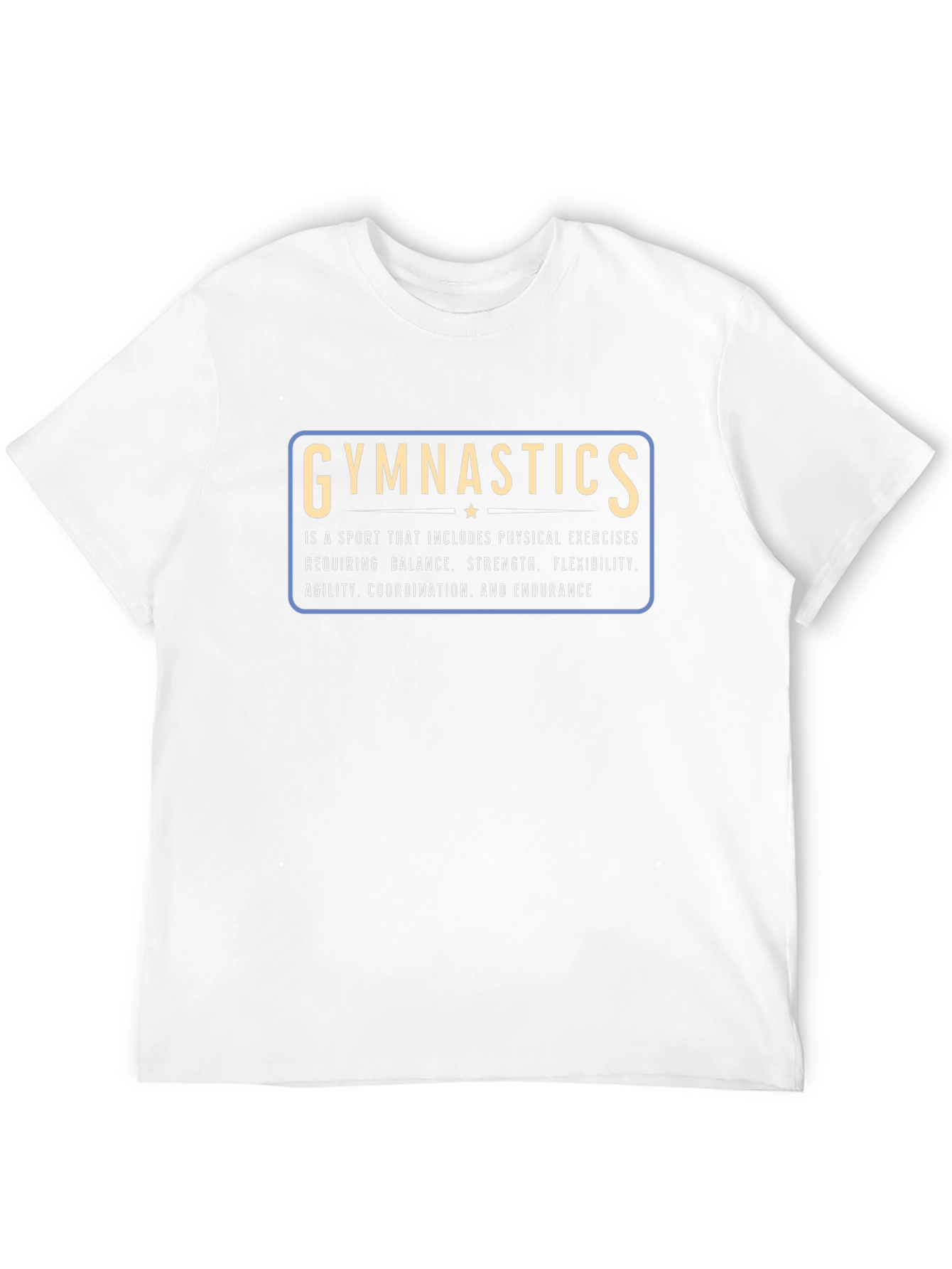 Black Gymnastics Definition T-Shirt view 12