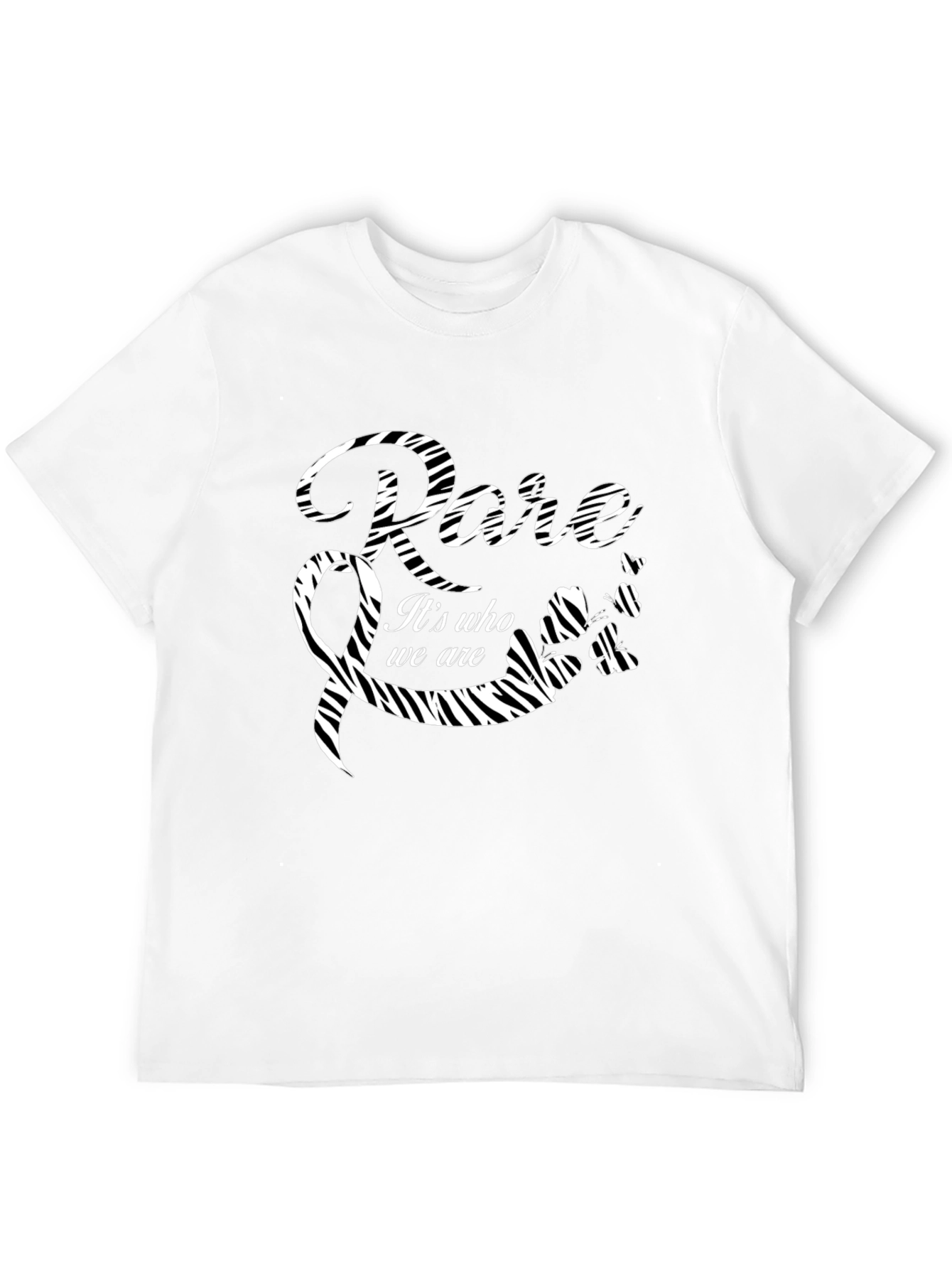 Black Rare It's Who We Are Zebra Print Tee view 12