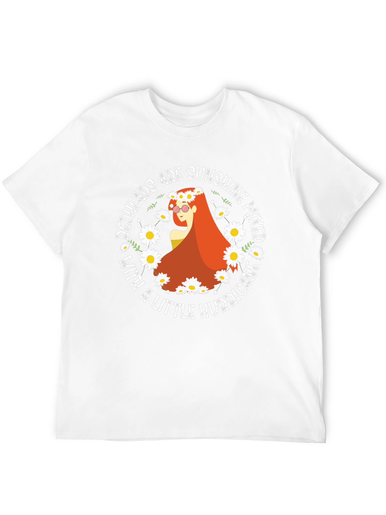 Black Redhead Sunshine Hurricane Graphic Tee view 12
