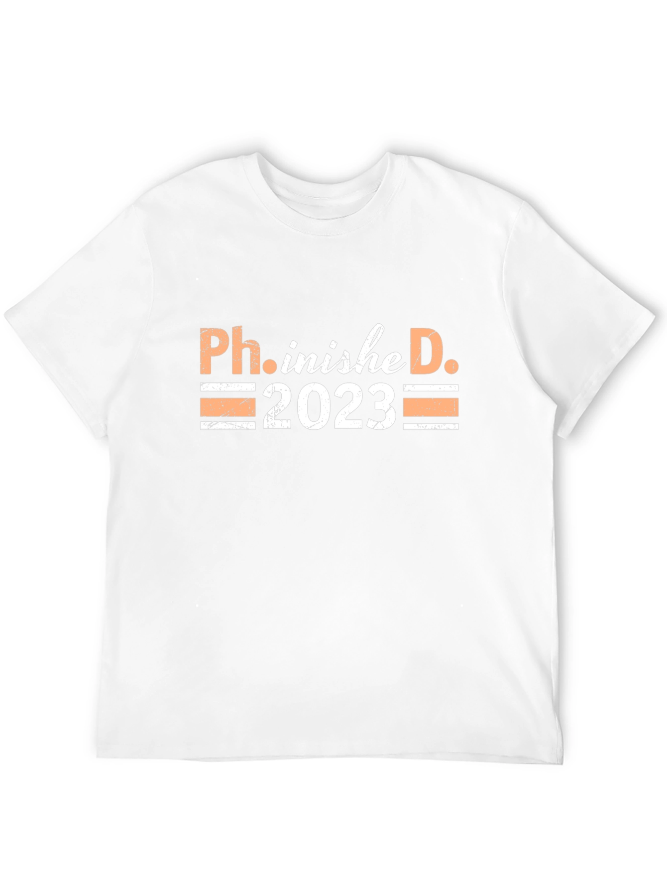Black Ph.inished D. 2023 Graduation T-Shirt view 12