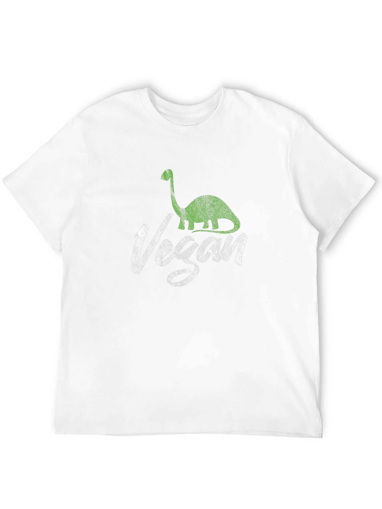 Black Vegan Dinosaur T-Shirt - Retro Style Graphic Tee view 12