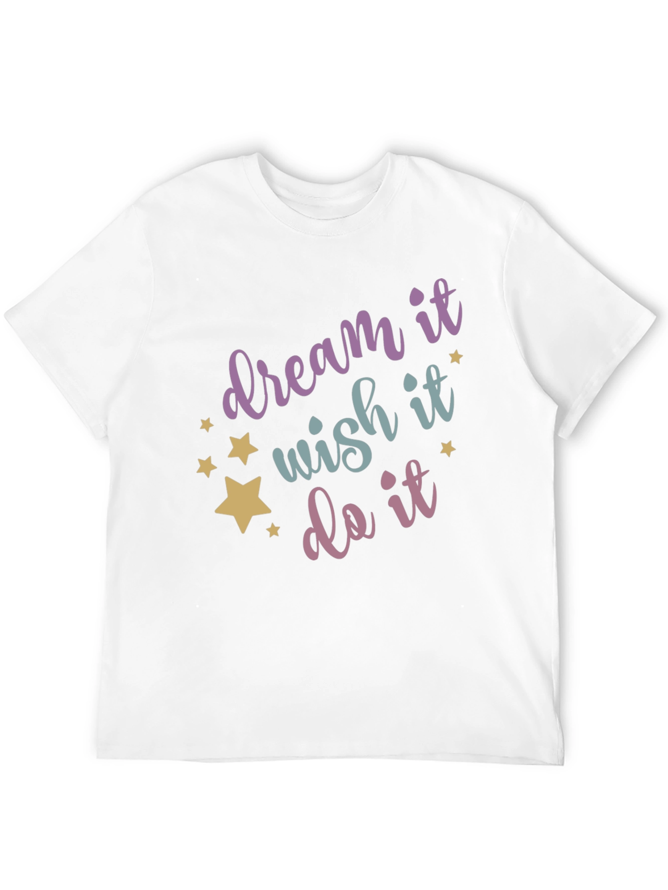Black Dream Wish Do It Graphic Tee - Black view 12