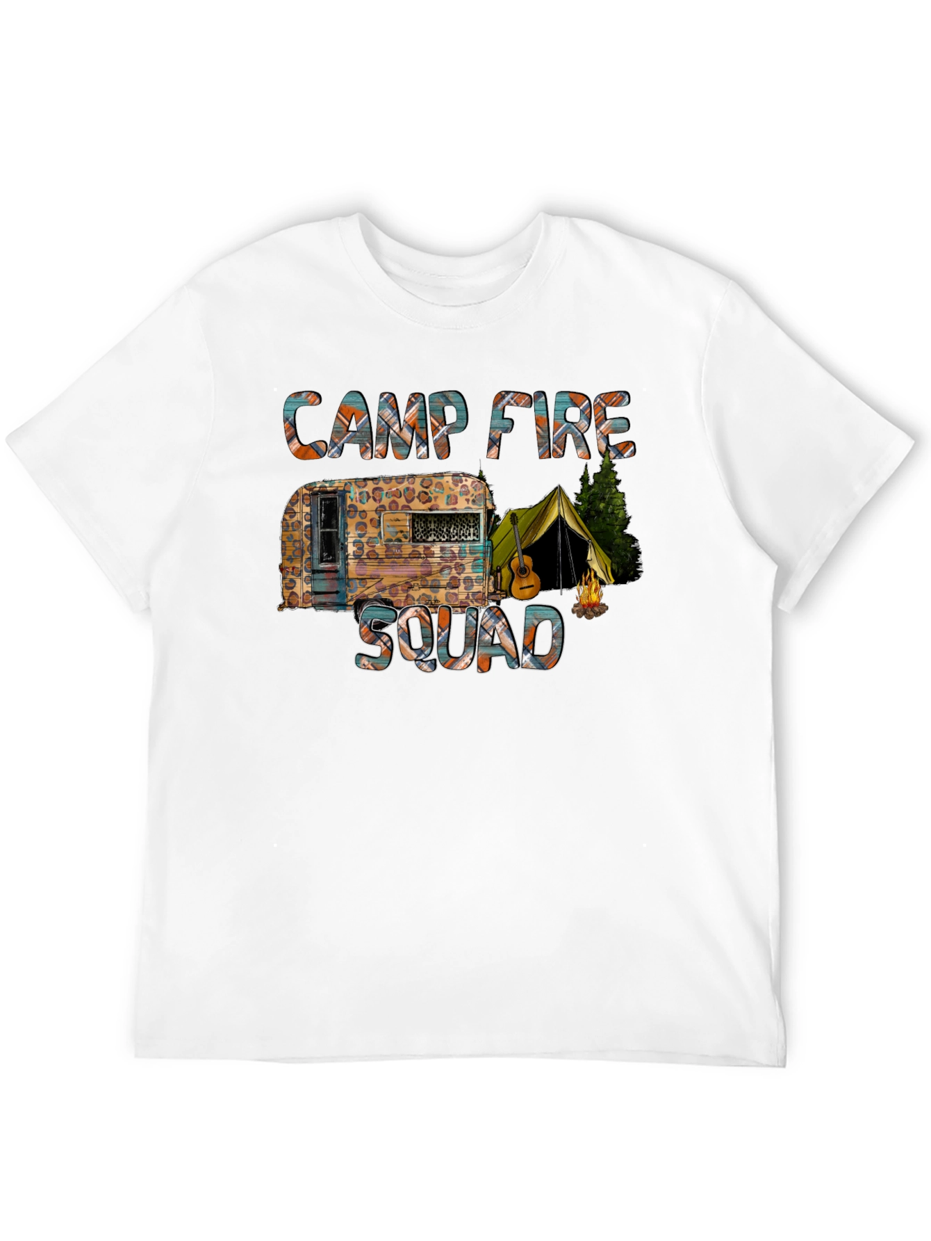 Black Camp Fire Squad Graphic Tee view 12