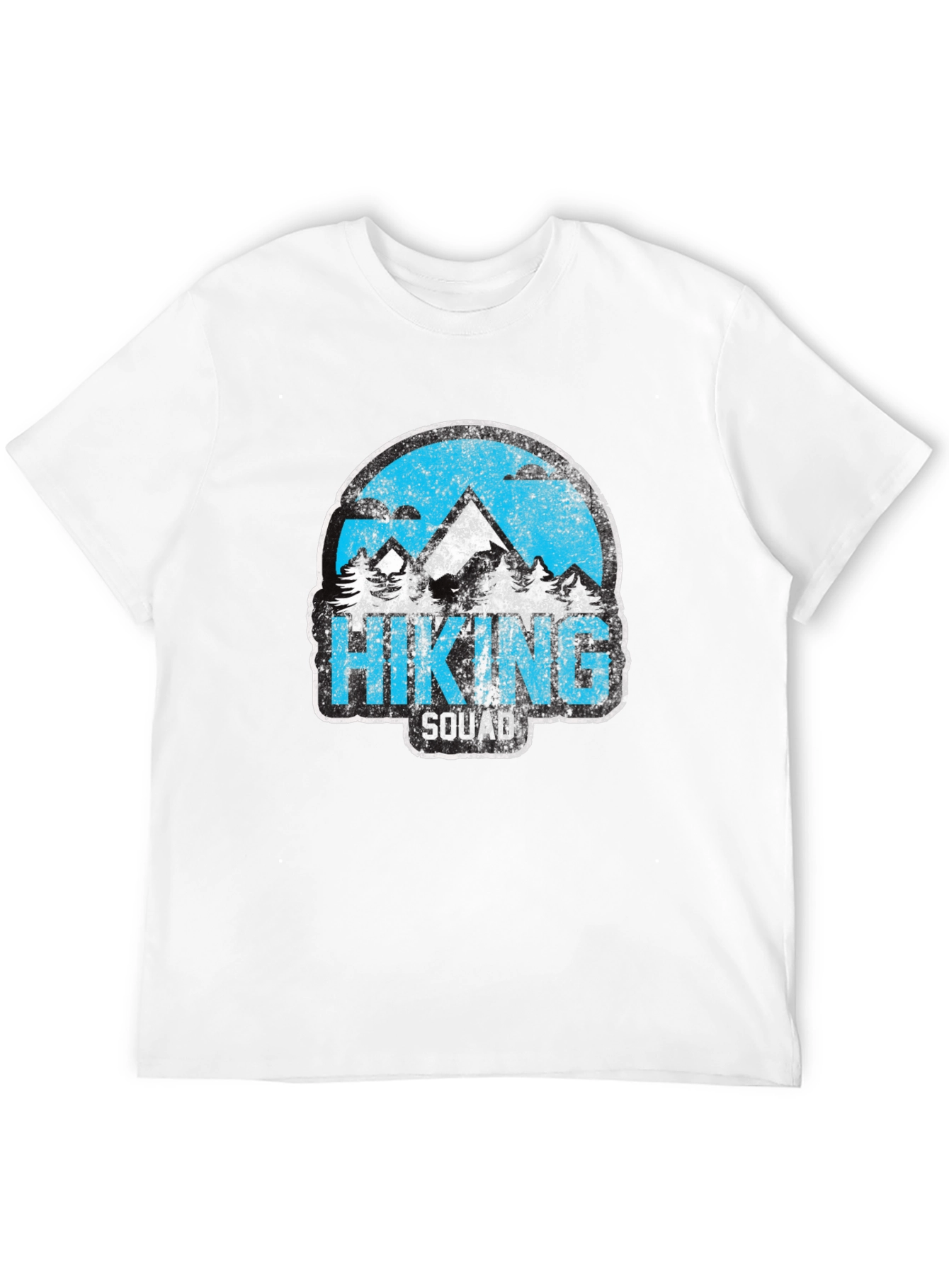 Black Hiking Squad Graphic T-Shirt - Outdoor Adventure Tee view 12