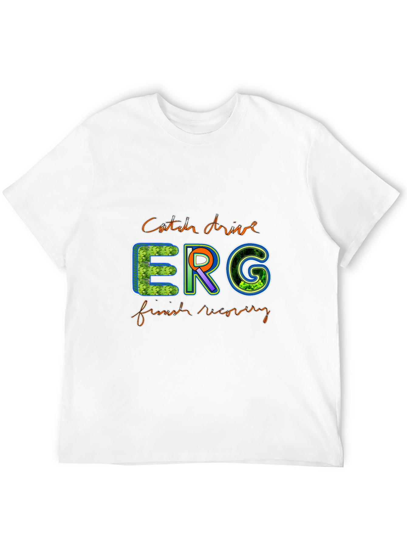 Black Catch Drive ERG Graphic T-Shirt view 12