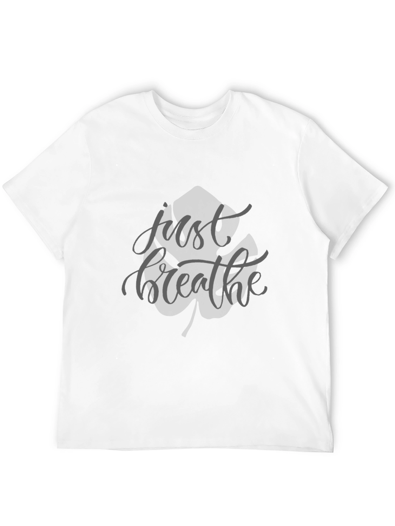 Black Just Breathe Graphic T-Shirt - Relaxed Fit view 12