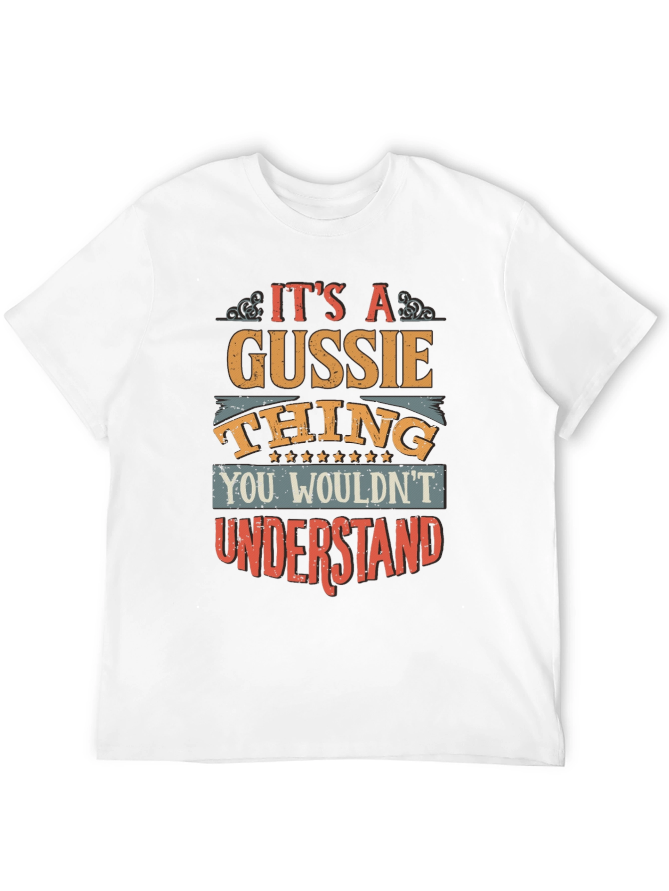 Black It's a Gussie Thing T-Shirt view 12