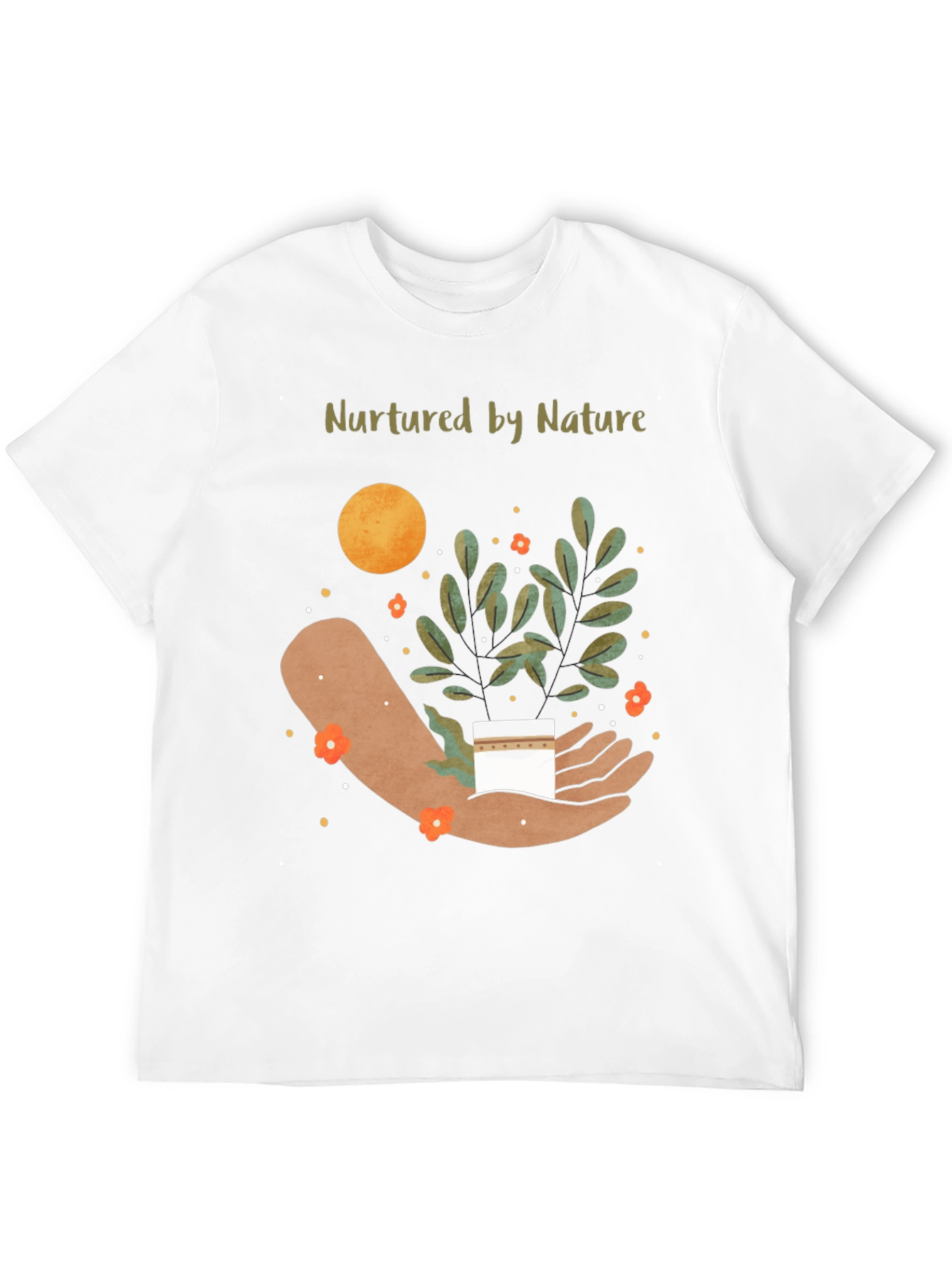 Black Nurtured By Nature Graphic T-Shirt view 12
