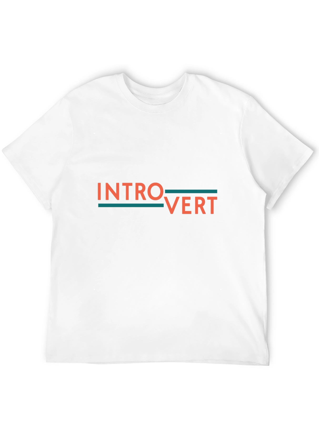 Black Introvert Graphic Tee - Soft Black Cotton view 12