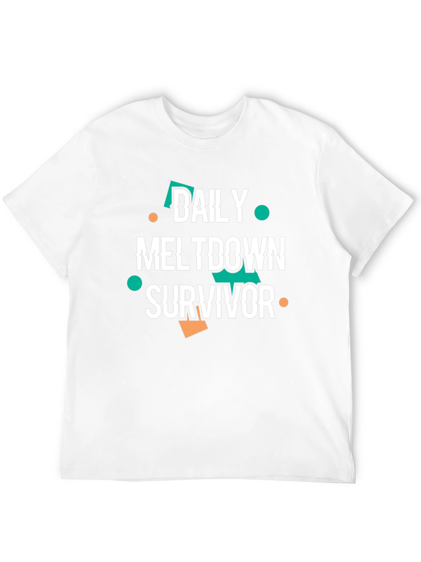 Black Daily Meltdown Survivor Graphic Tee view 12