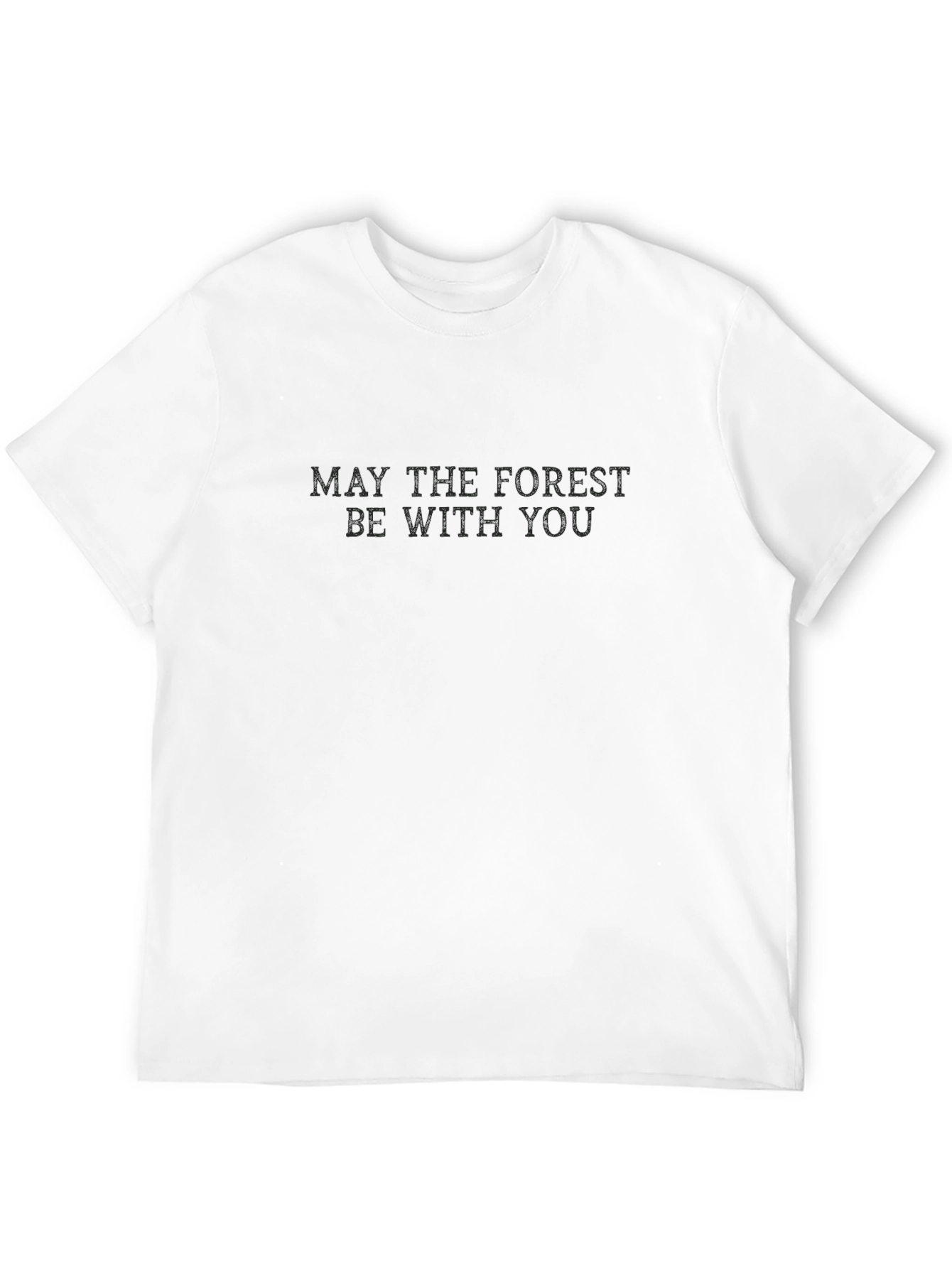 Black May The Forest Be With You Black T-Shirt view 12
